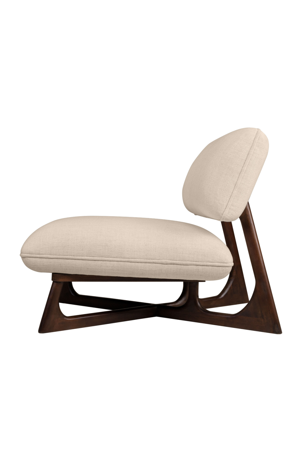 Beige Upholstered Lounge Chair | Versmissen Londa、mySite、neckold