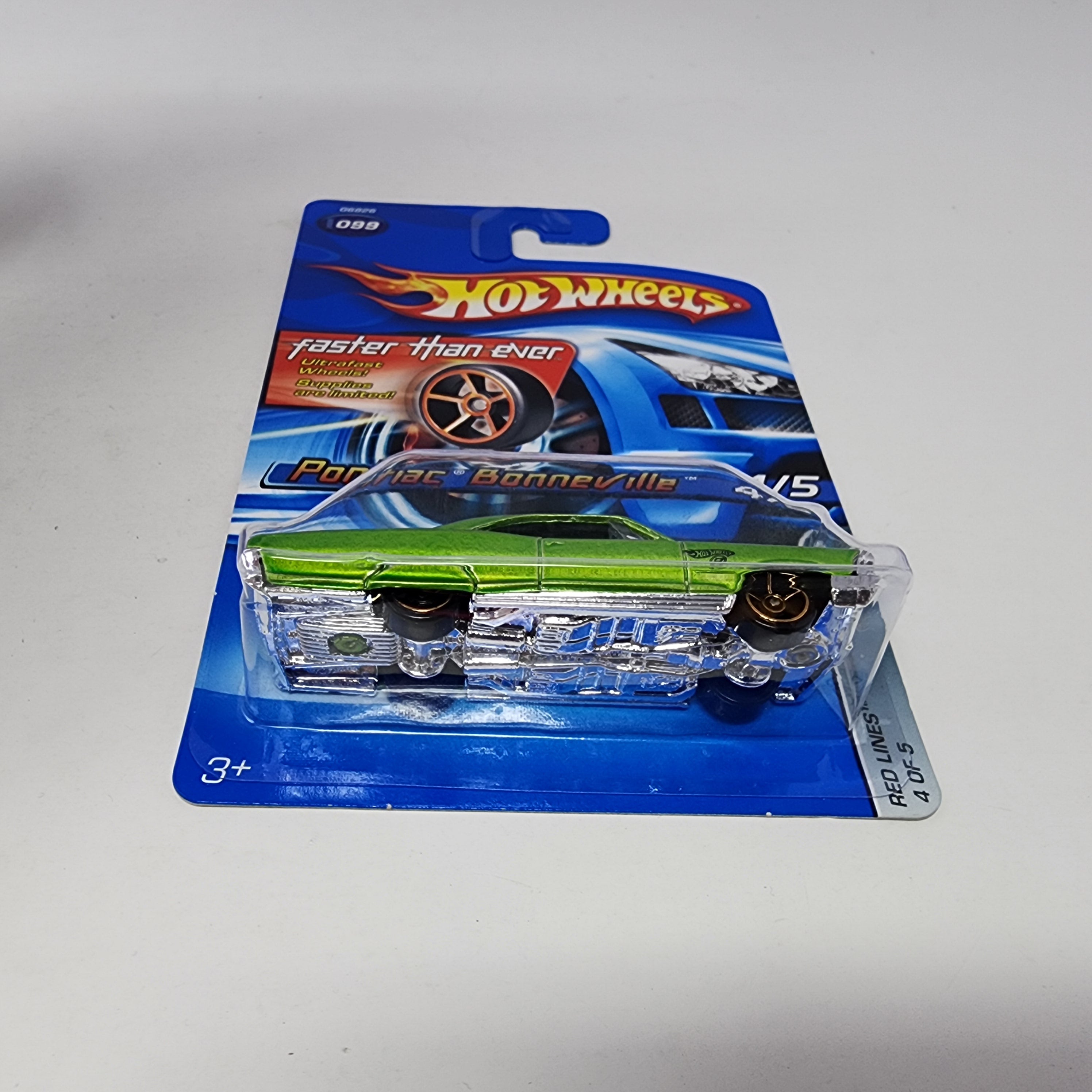 Pontiac Bonneville #99 * Green w/ FTE Rims * Hot Wheels 2005、mySite、hgirdovlk
