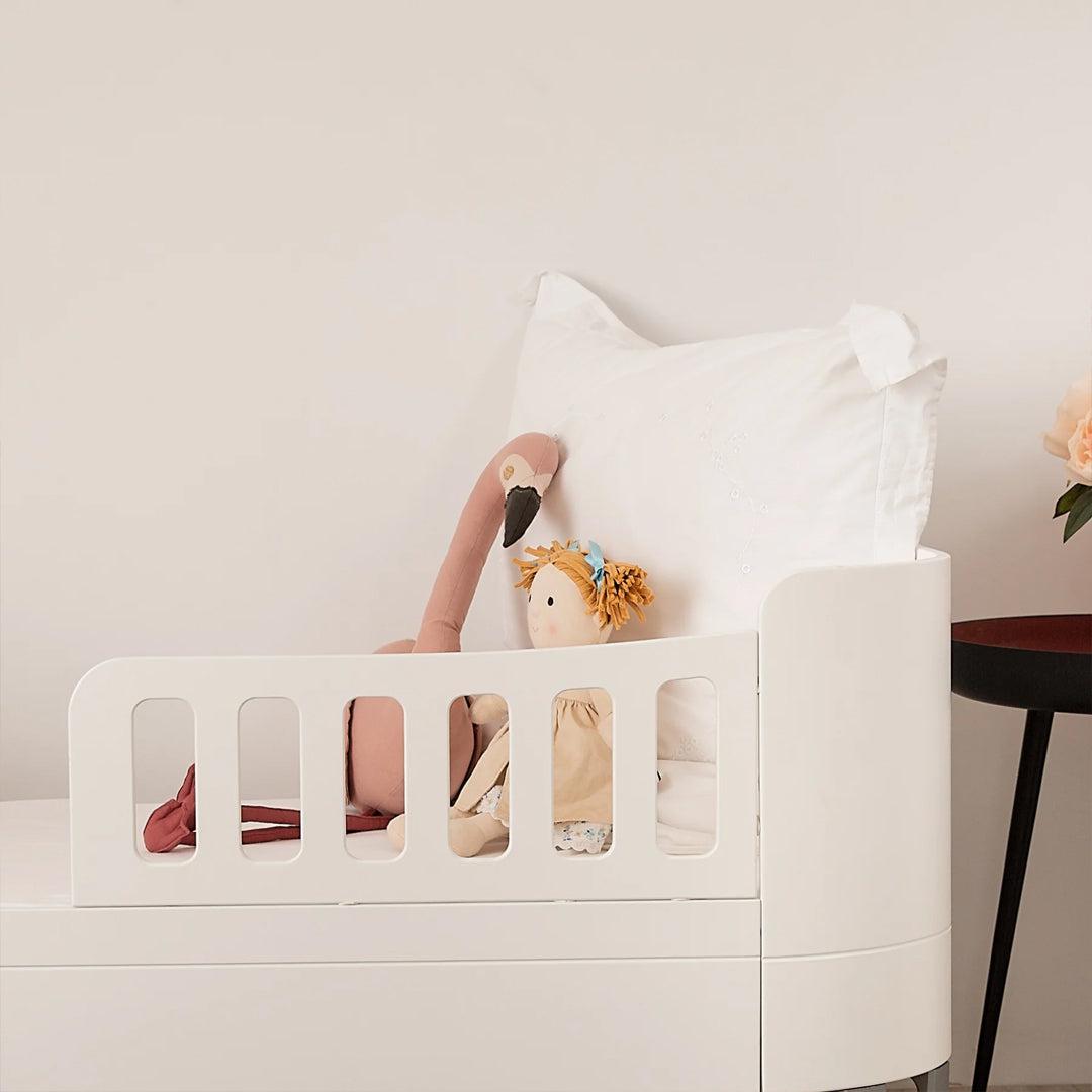  Gaia Baby Serena Toddler Rail - White、mySite、merchandisen