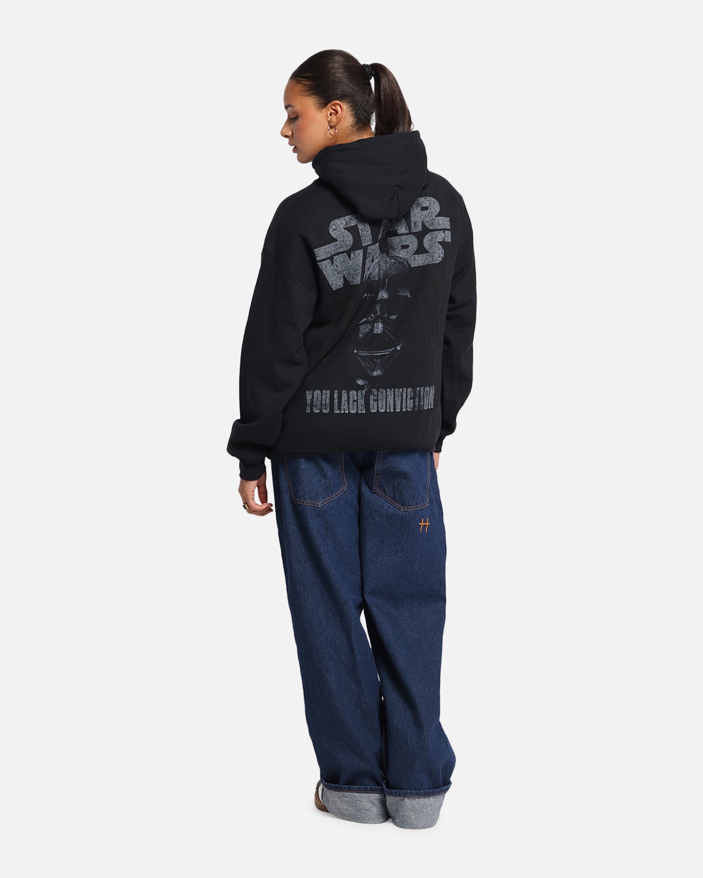 73 Studio Star Wars Vader Premium Hoodie Black、mySite、zt4zffjzw