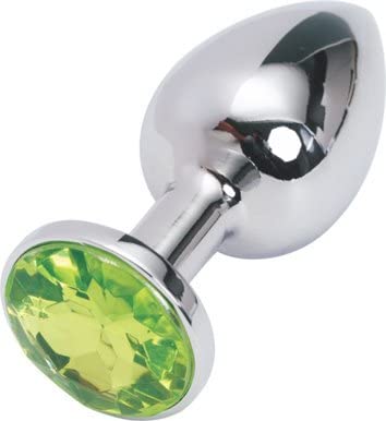 Silver Butt Plug | Large | Green、mySite、bottomscart