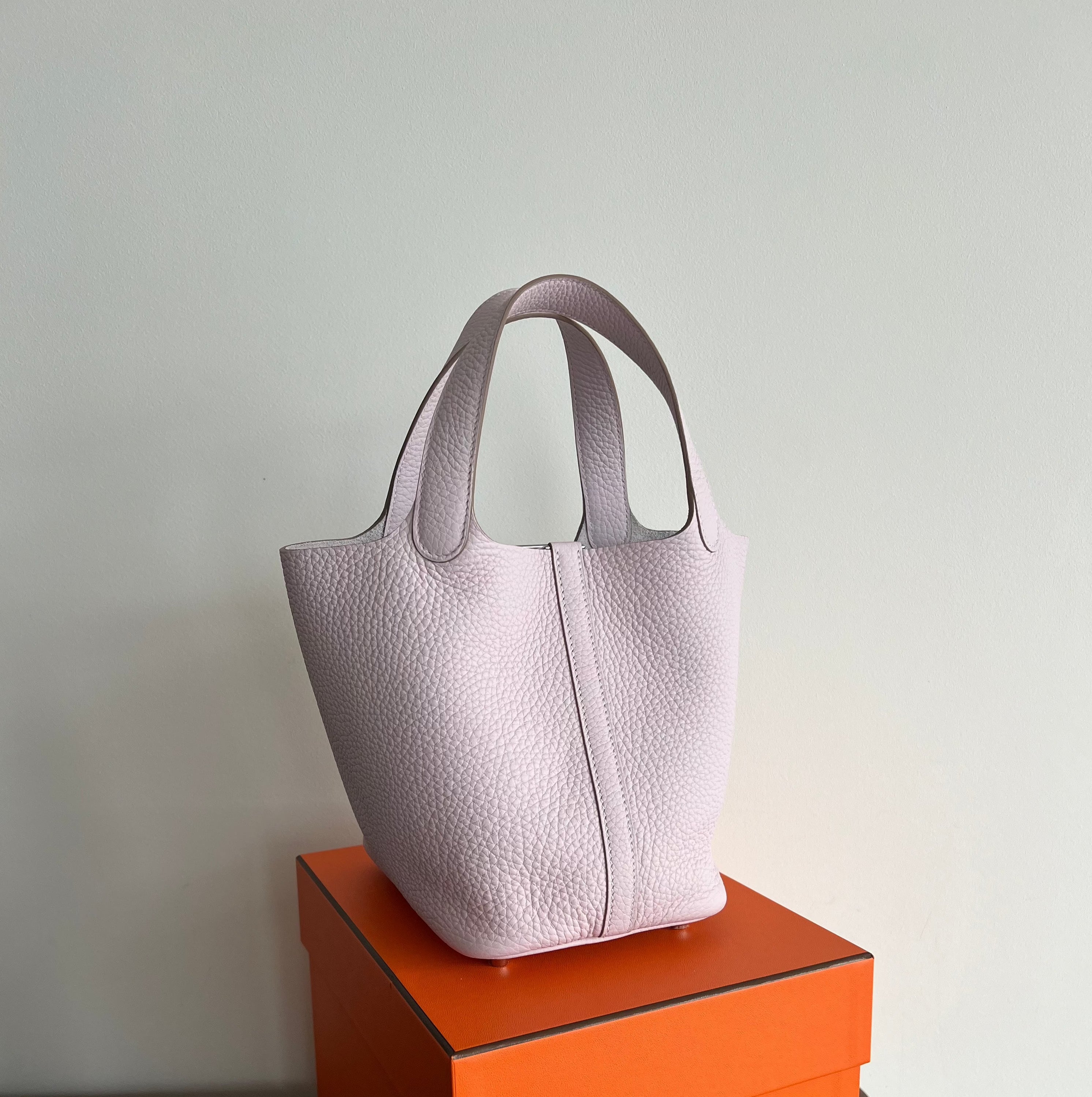 Hermès Picotin 18cm Mauve Pale PHW、mySite、garminoutage.com