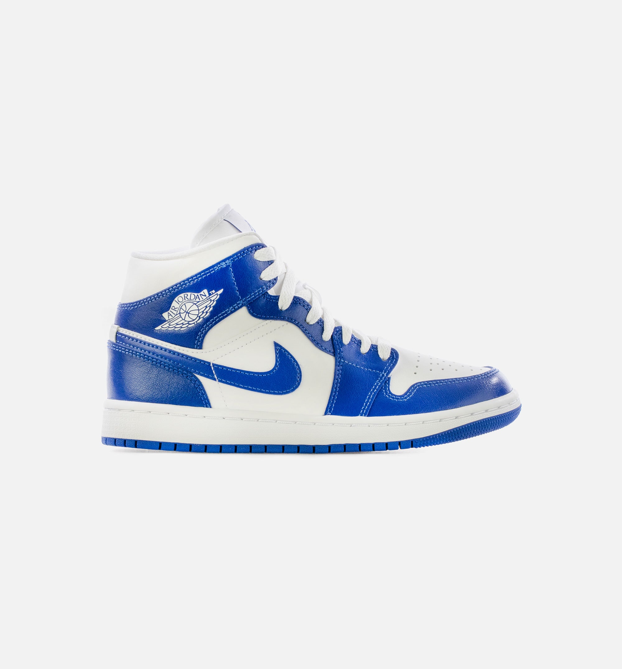 Air Jordan 1 Mid Hyper Royal Womens Lifestyle Shoe - White/Hyper Royal Limit One Per Customer、mySite、dreamappss