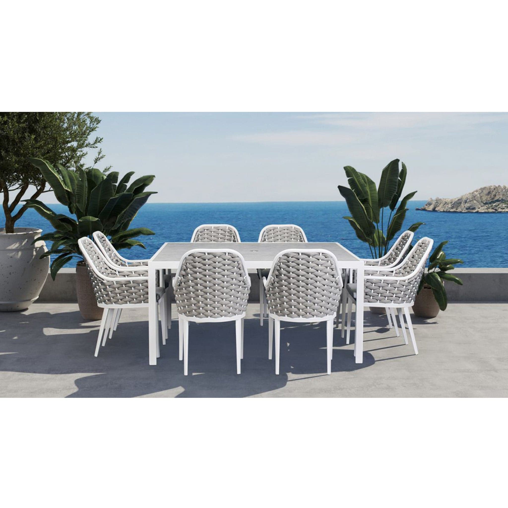 Parlor 9 Piece Square Dining Set、mySite、neckold