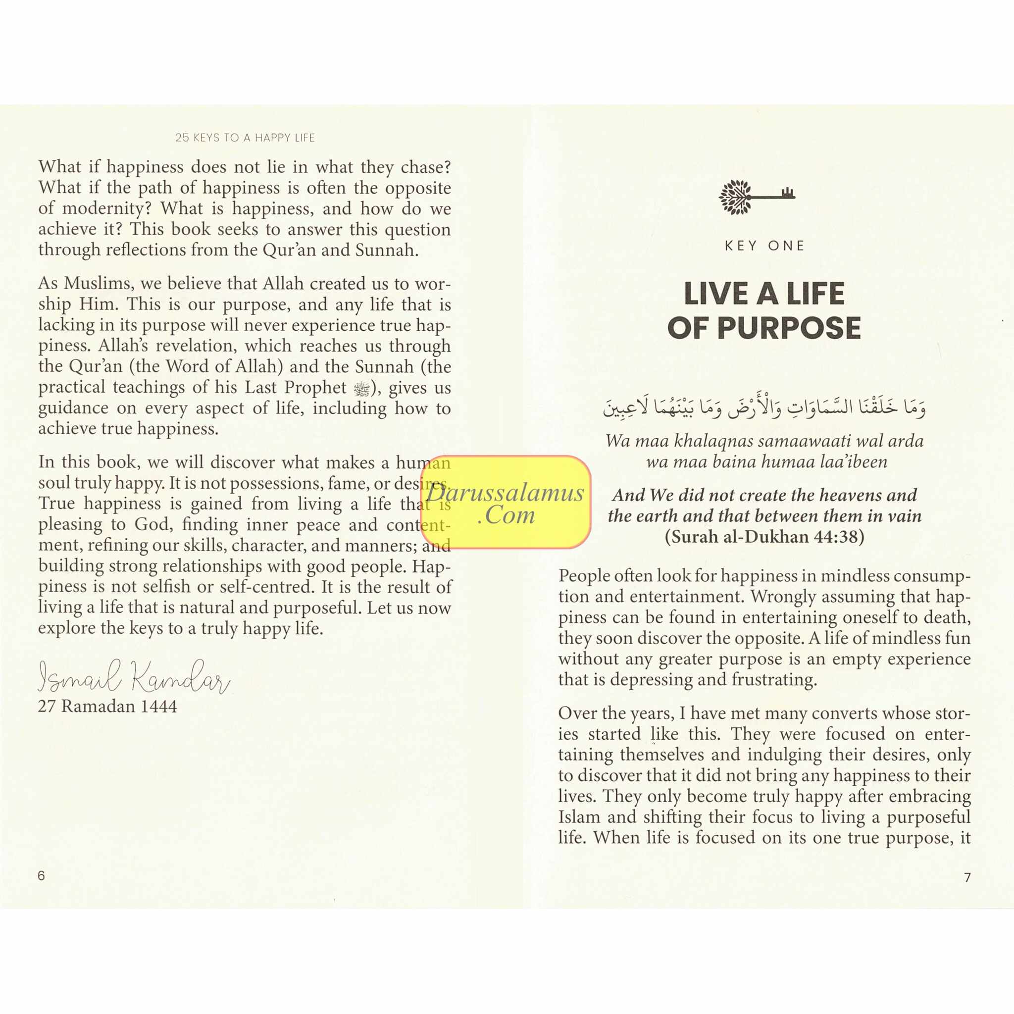 25 Keys to A Happy Life: From the Qur’an and Sunnah、mySite、topwebapps