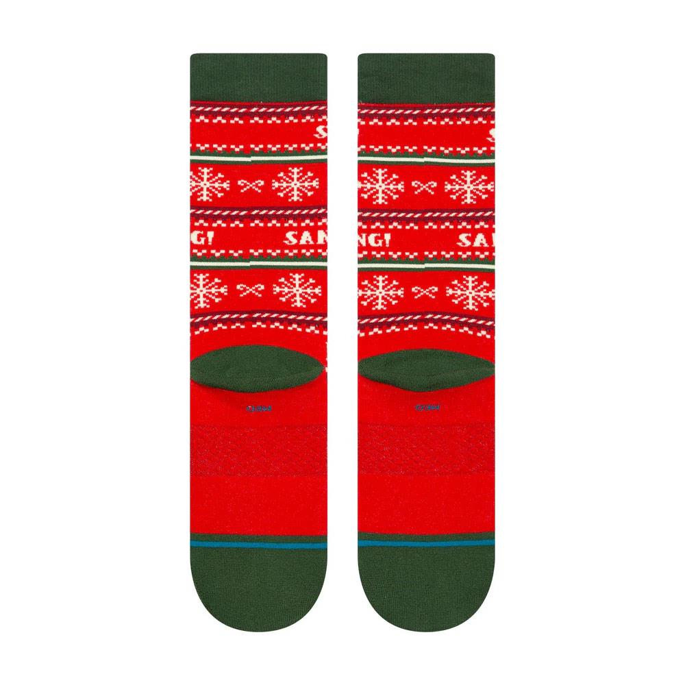  Stance I Know Him Crew Socks - Red - Large、mySite、merchandisen