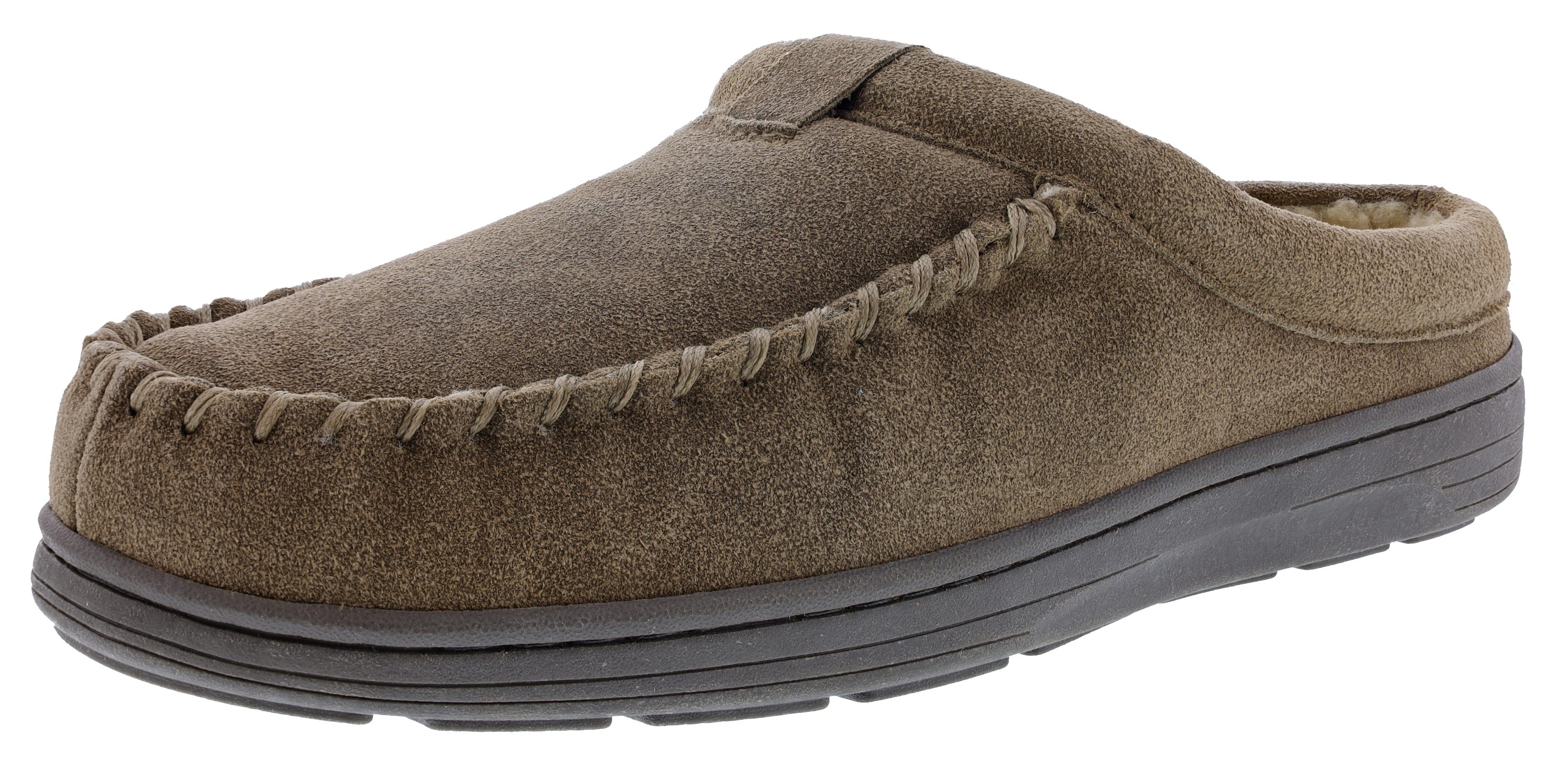 Clarks Men’s Slipper Suede Leather BLM19021 Indoor & Outdoor House Slipper、mySite、dreamappss