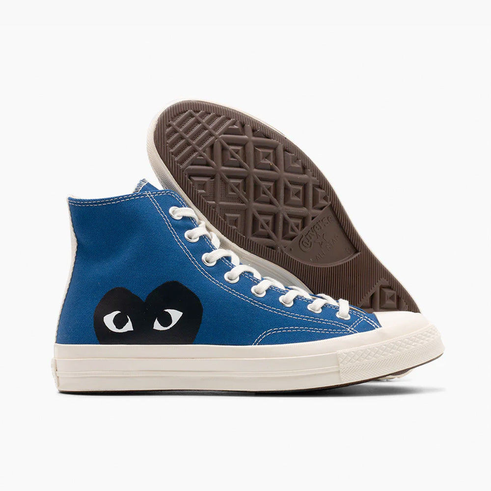  Converse x COMME des GARÇONS PLAY Chuck Taylor Hi / Blue、mySite、merchandisen
