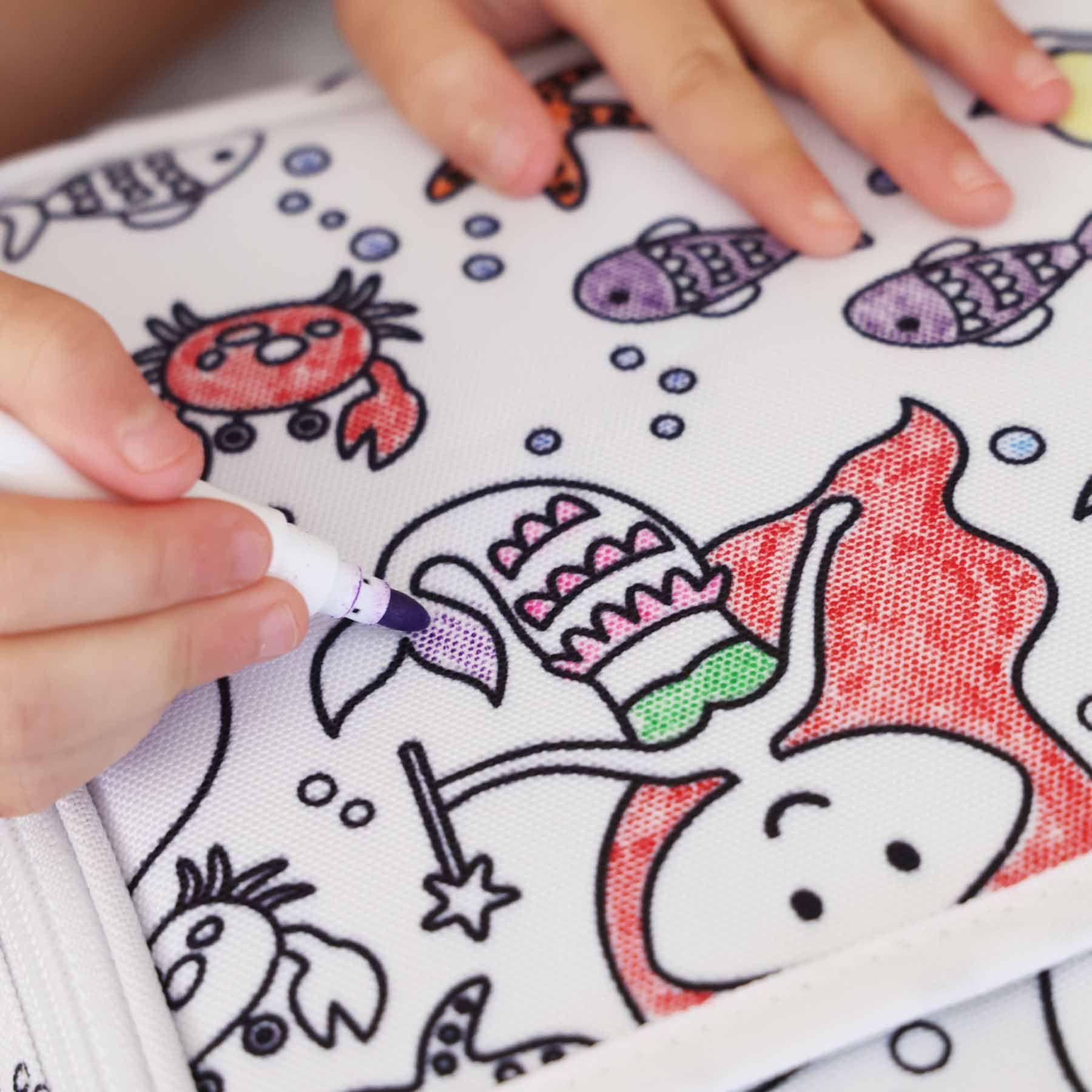  Kids Colorable Lunchbox | Mermaid Magic、mySite、layawaytickets