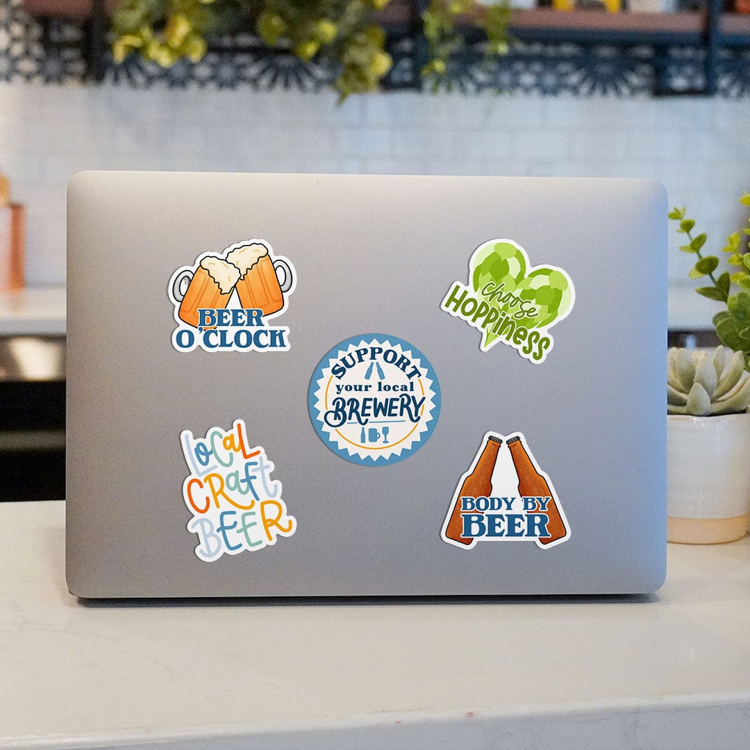  Craft Beer Sticker 5 Pack、mySite、ghnorth