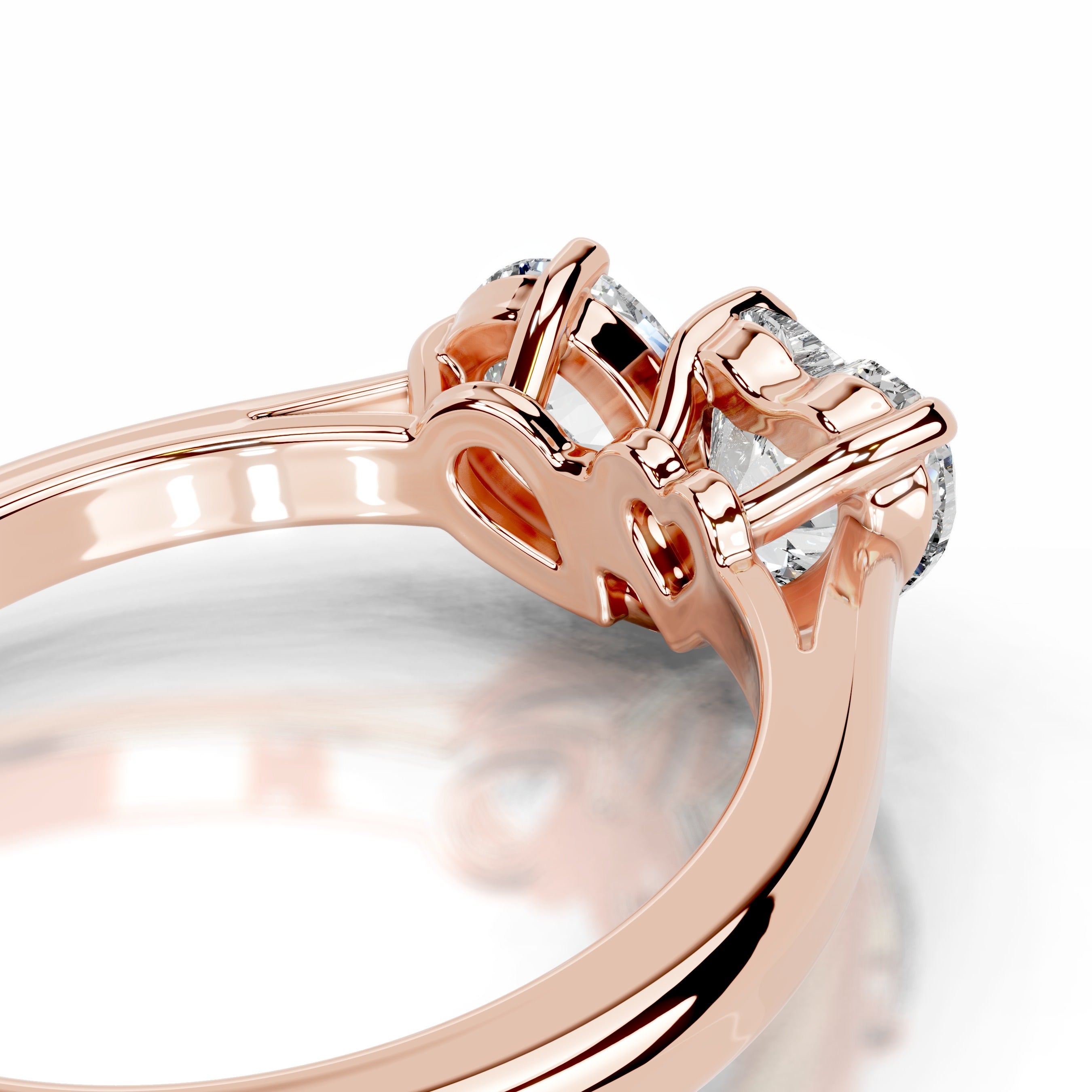 Shay Lab Grown Diamond Ring - 14K Rose Gold、mySite、hinf8tx79