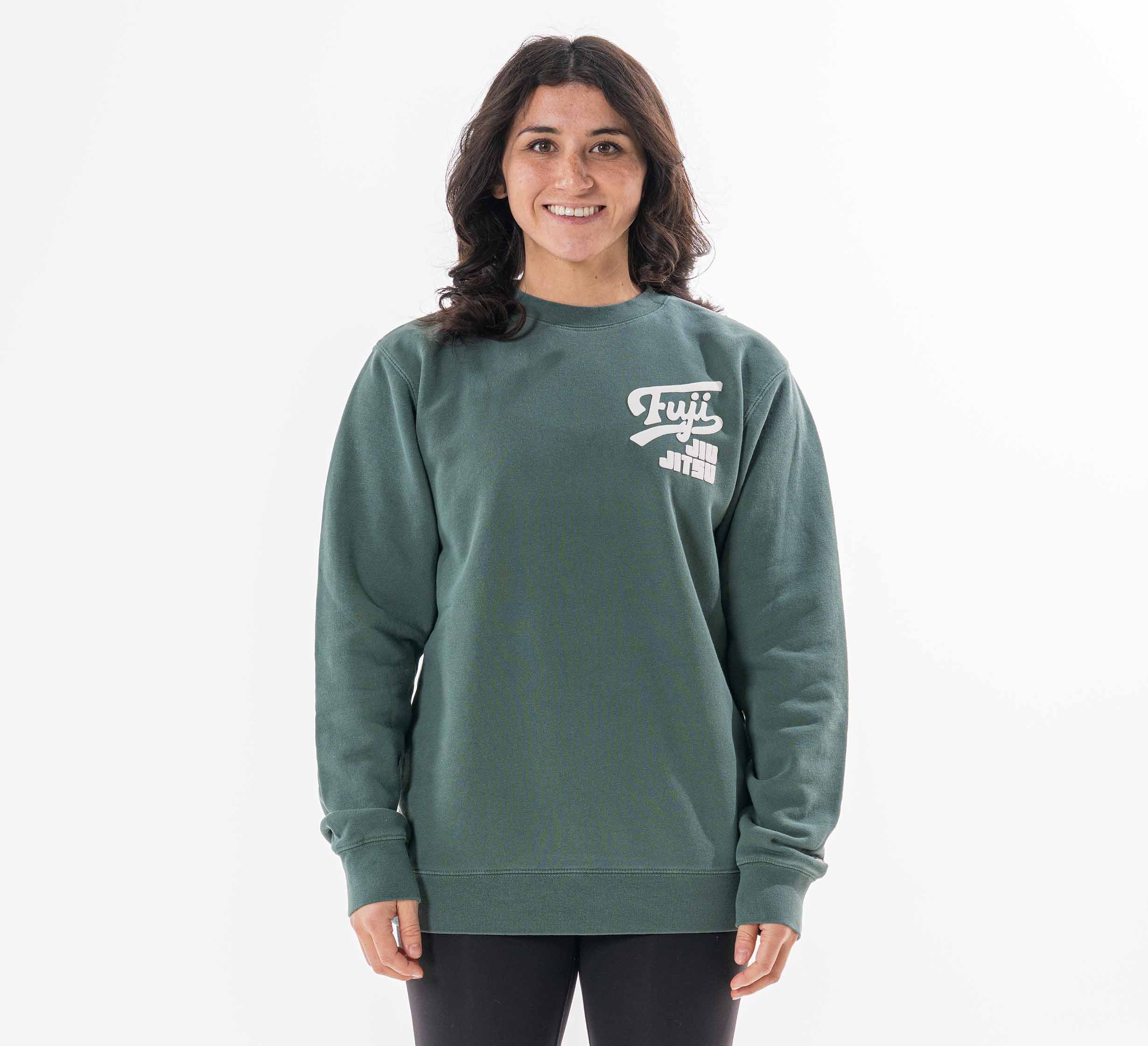 Womens Signature Crewneck Green、mySite、gigharbornorthrealestate