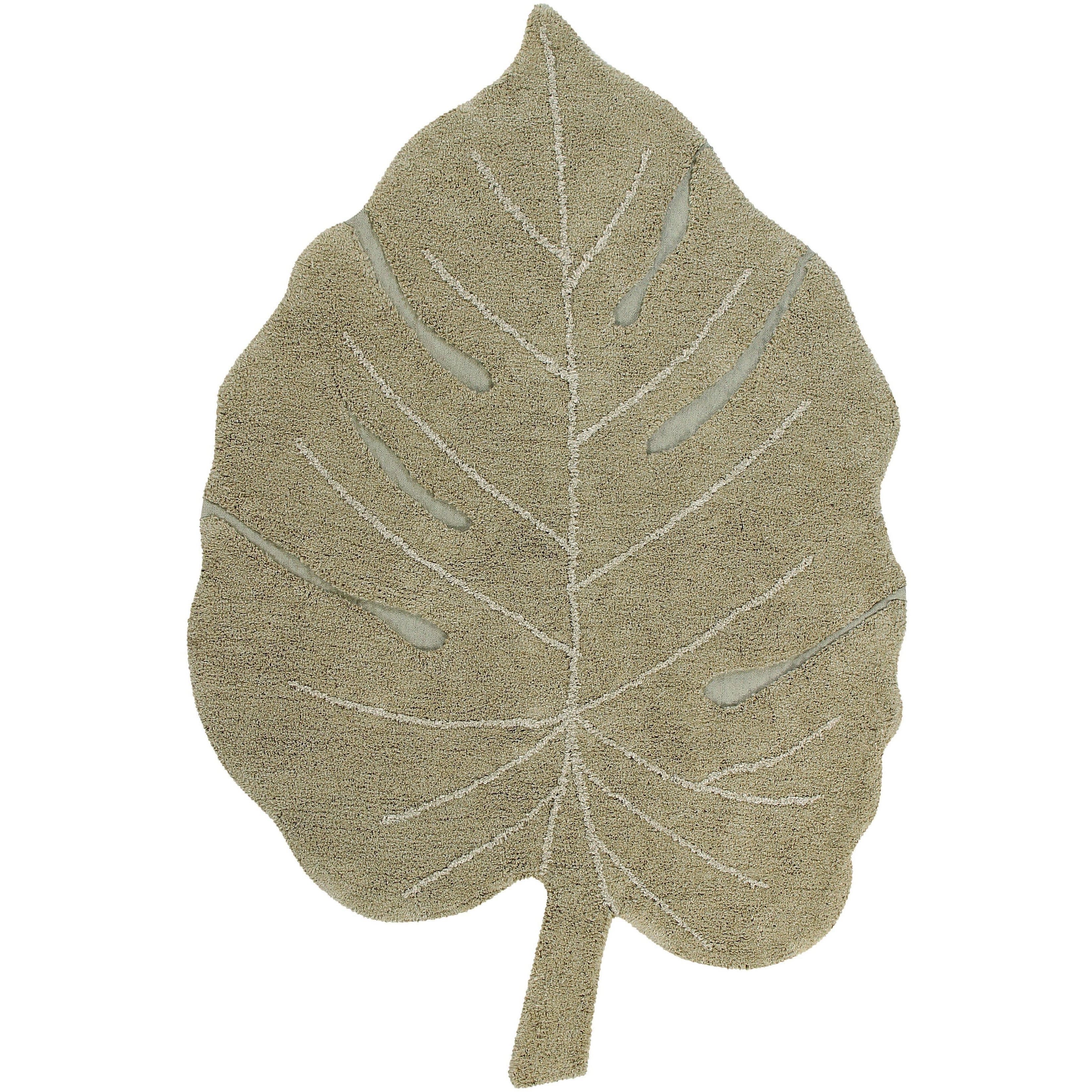 Monstera Olive Washable Area Rug、mySite、gigharbornorthrealestate