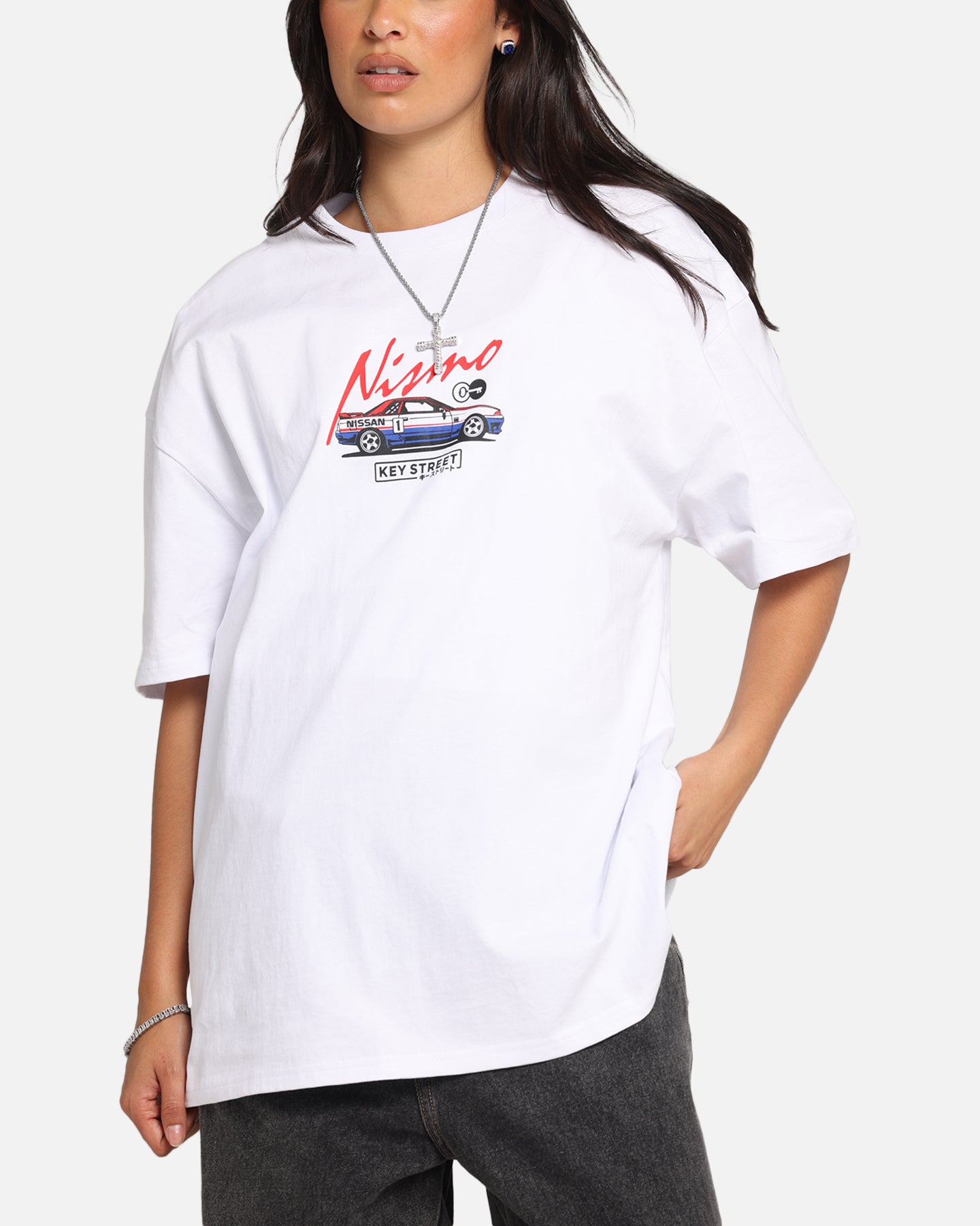 Key Street Bathurst Pits T-Shirt White、mySite、zt4zffjzw