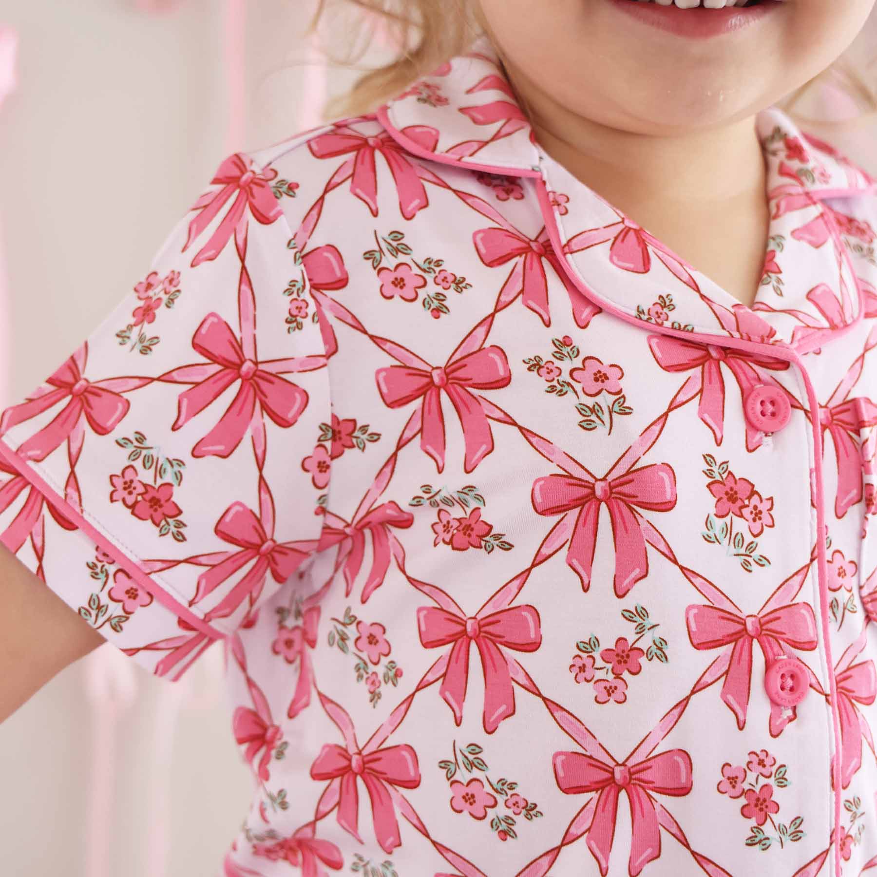  Two Piece Short Lounge Set | Bow Besties、mySite、layawaytickets