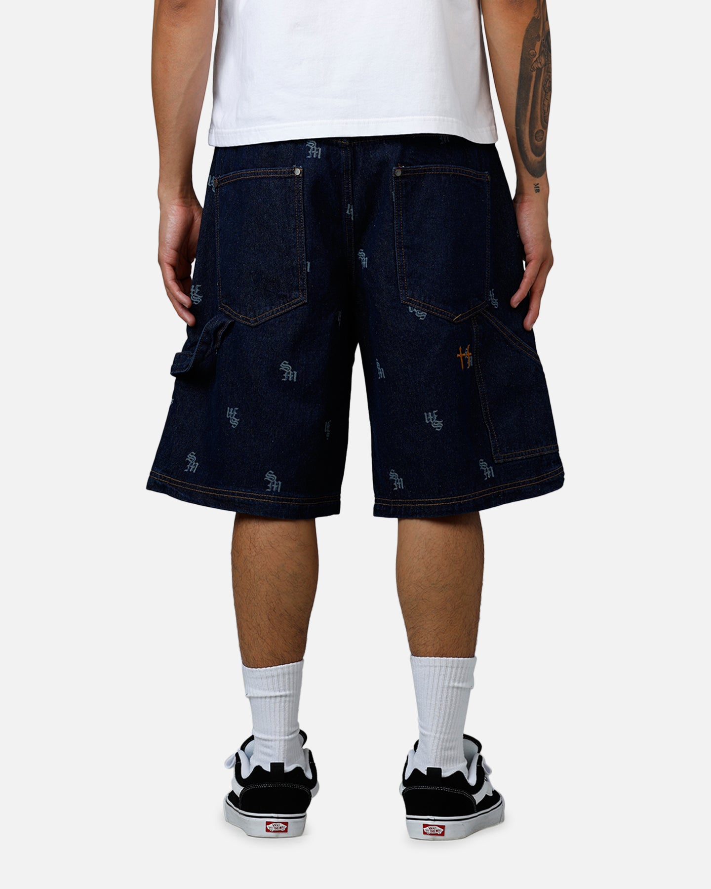 Saint Morta Amplus Denim Jorts Indigo/Tan、mySite、zt4zffjzw