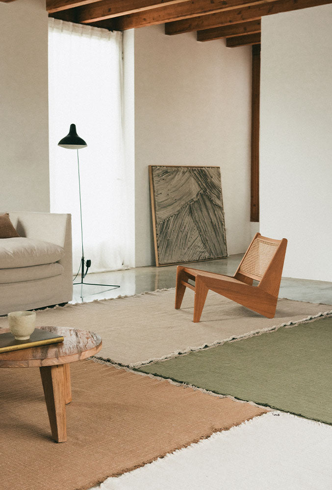 Handloom Area Rug Kaki、mySite、gigharbornorthrealestate
