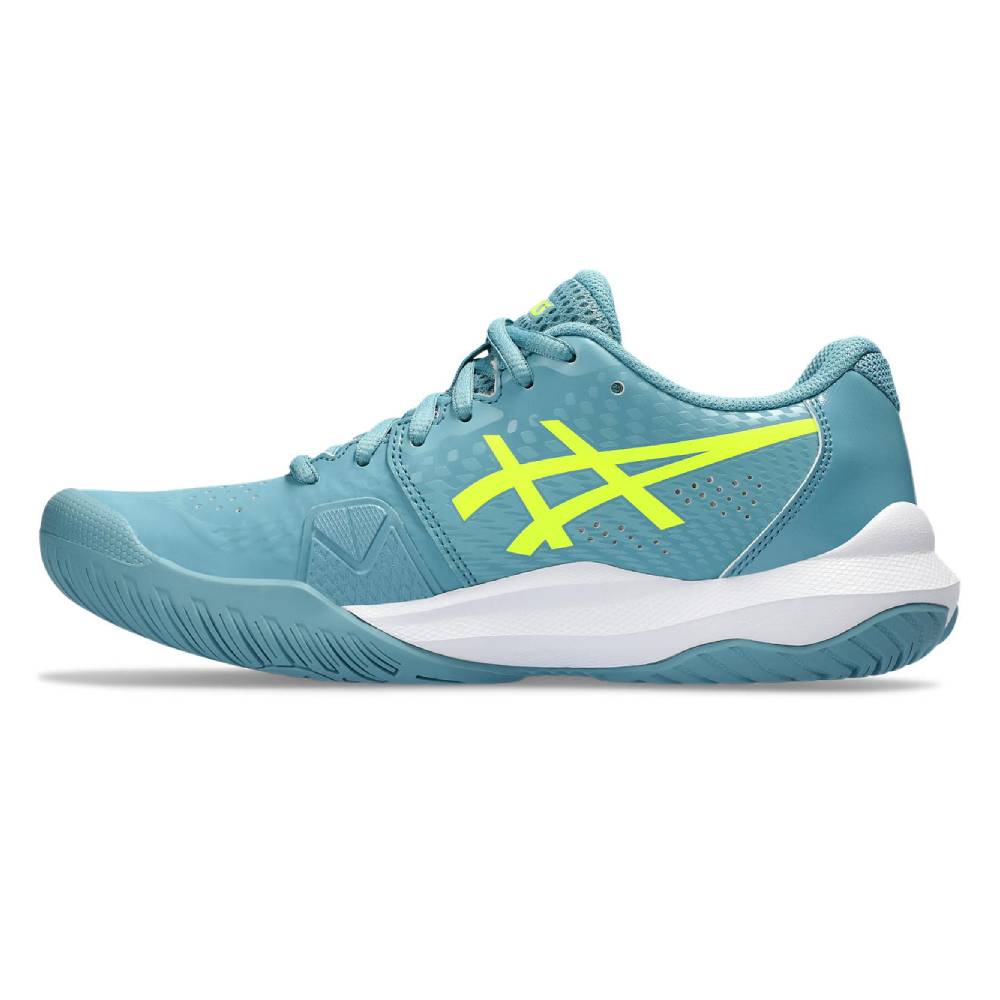 Asics Gel Challenger 14 Women's Tennis Shoe (Blue/Yellow)、mySite、neckold
