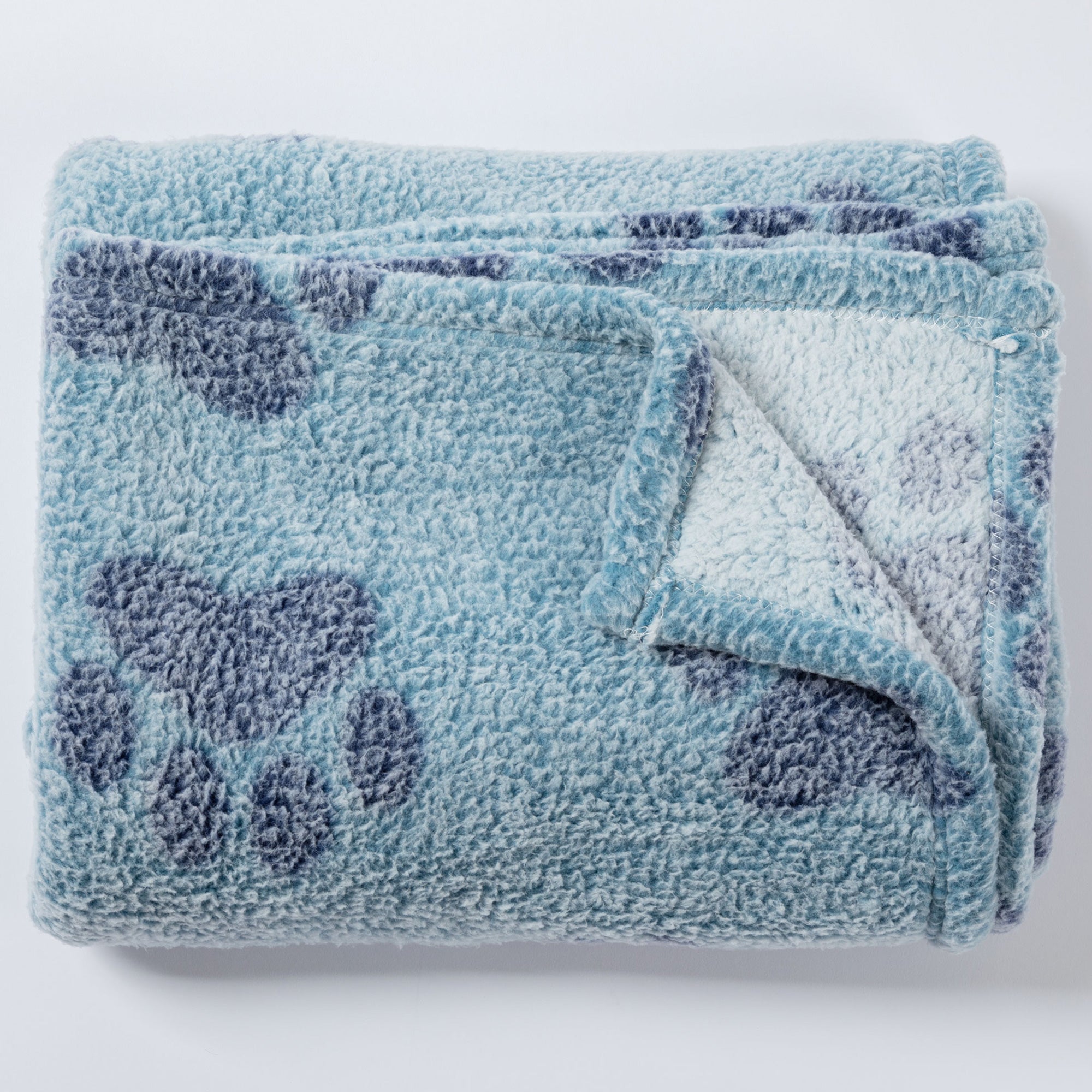 Paws I Love You Plush Sherpa Fleece Pet Blanket、mySite、camillekostekn