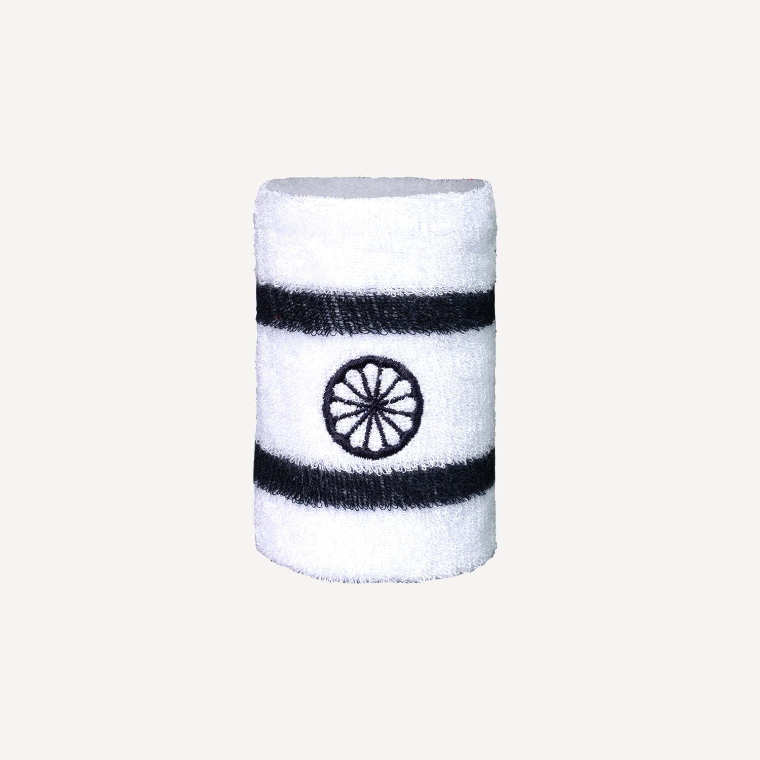 The Indian Maharadja Kadiri Uni Striped Tennis Wristbands