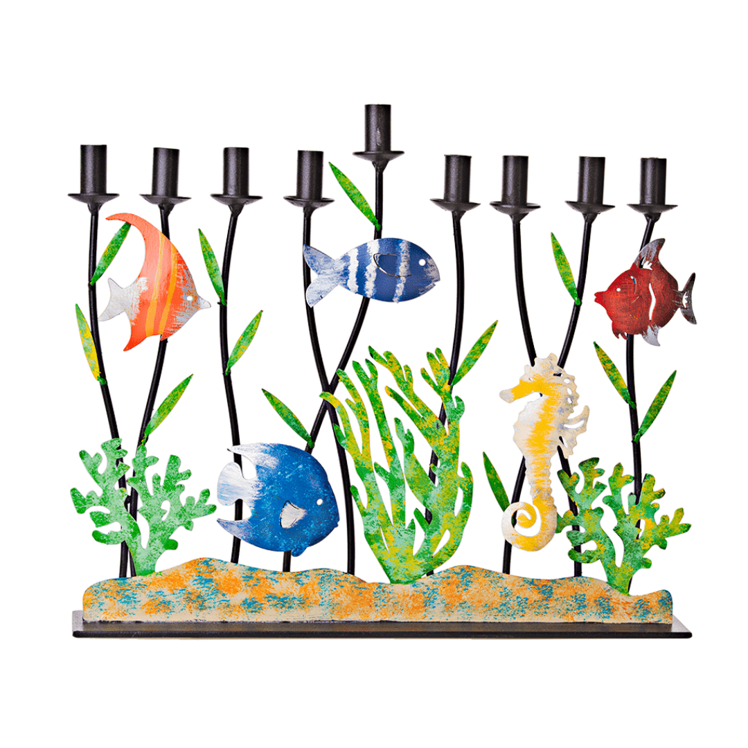 Underwater Wonderland Metal Menorah、mySite、topwebapps