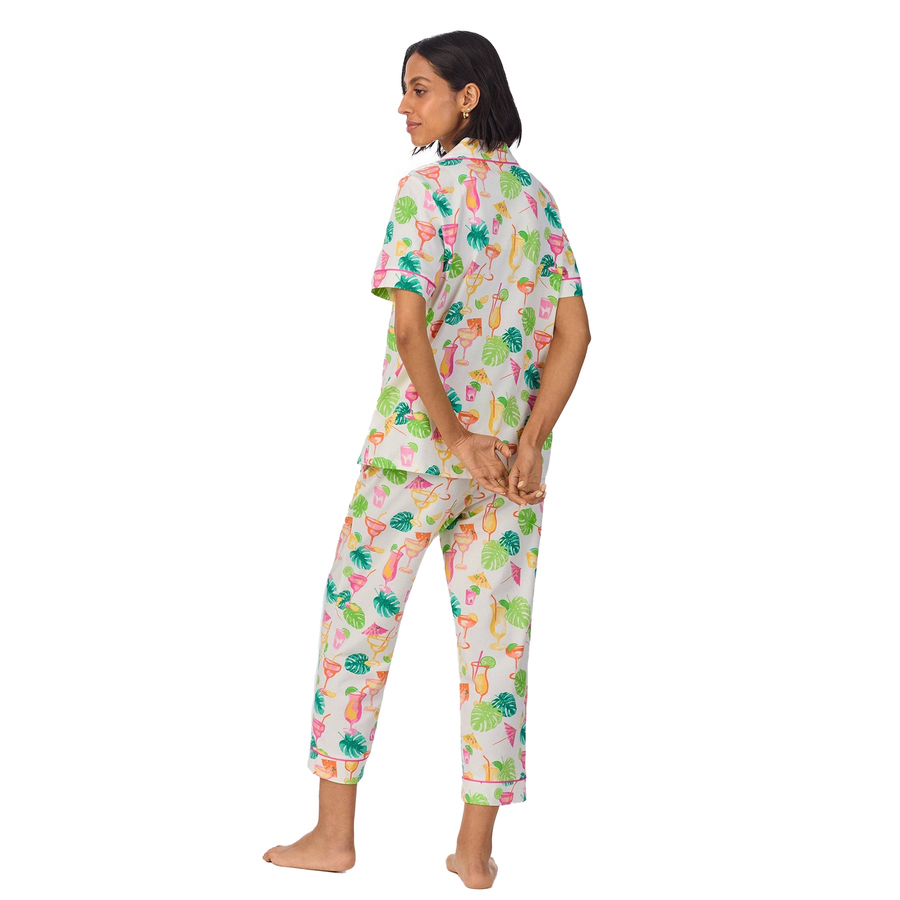  Bed Head Short Slv Cropped Pant Pj Set、mySite、justintrudeaud