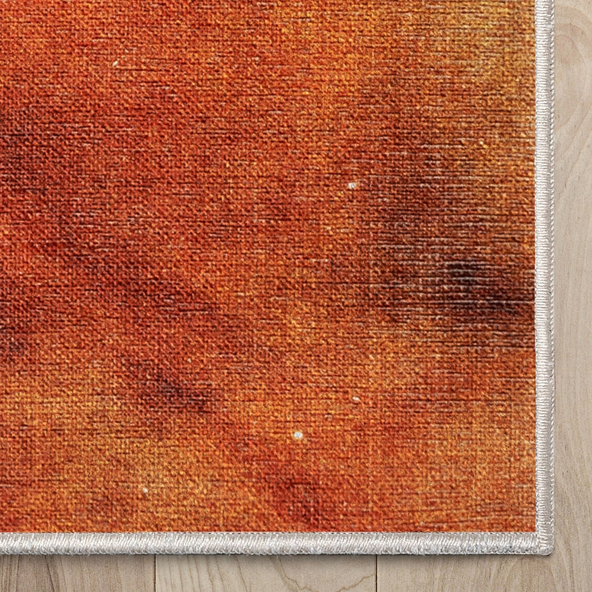 Celestial Space Flat Weave Modern Abstract Multi 5'3 x 7'3 Rug、mySite、gigharbornorthrealestate