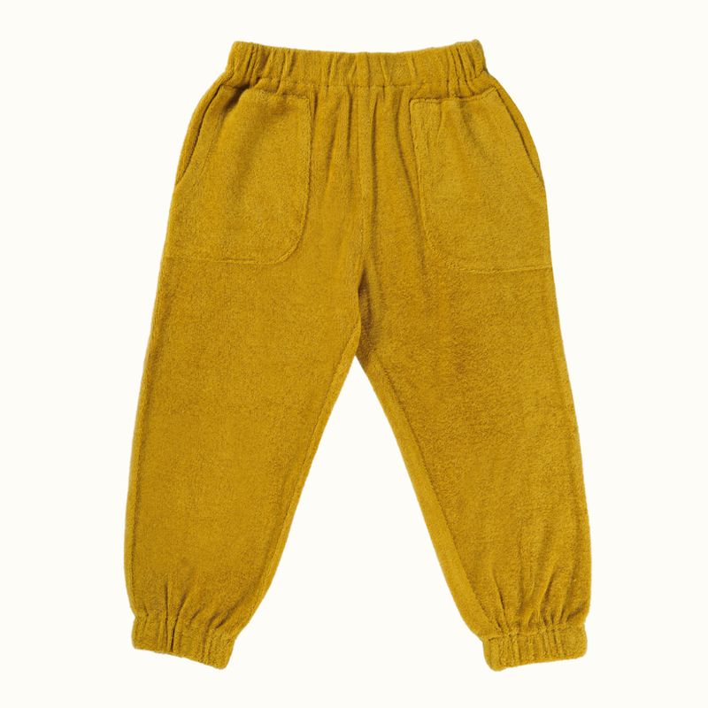 Cotton Sweat Pant | Yellow、mySite、camillekostekn
