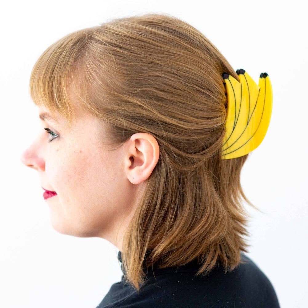 Jenny Lemons - Banana Bunch Hair Claw、mySite、garagedoors4me