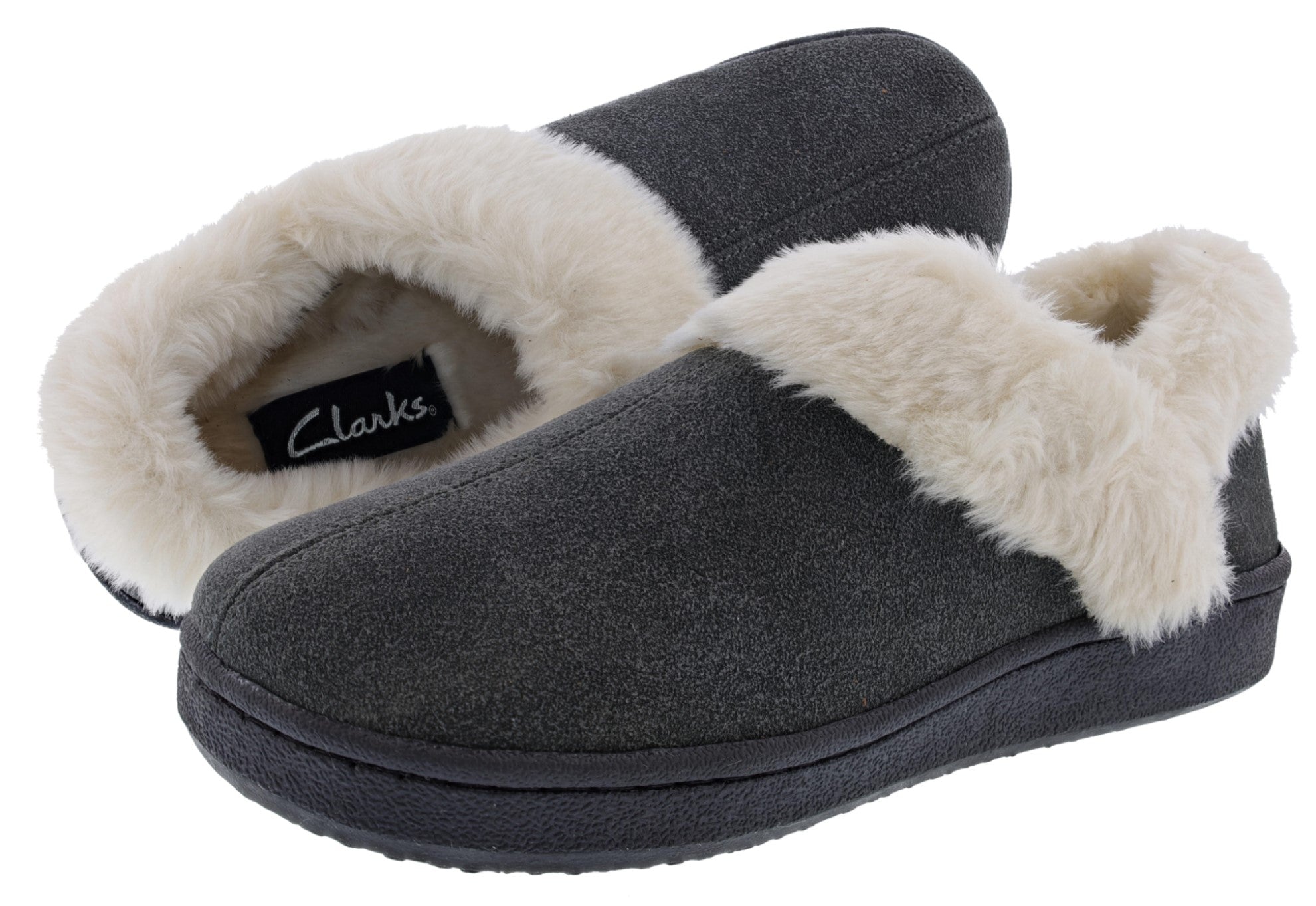 Clarks Women's Sarah Indoor & Outdoor Winter Slippers、mySite、dreamappss