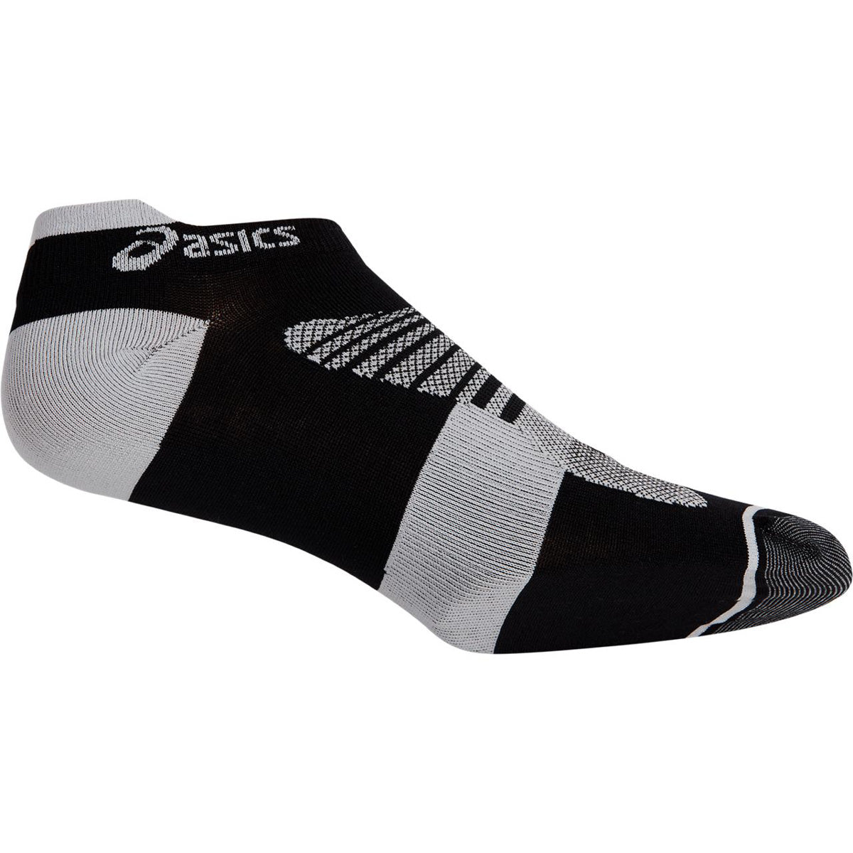 Asics Men's Quick Lyte Plus Low-Cut Socks 3 Pack (White/Perf Black)