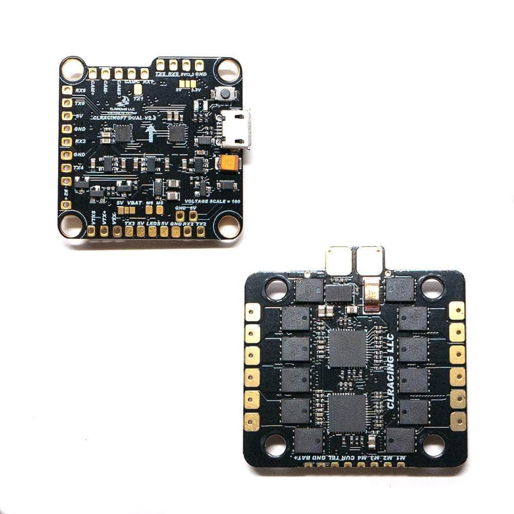  CLRacing F7 V2.2 45A 2-6S 30x30 Stack Combo (F7 FC / 32Bit 45A 4in1 ESC) - Dual ICM20602、mySite、merchandisen