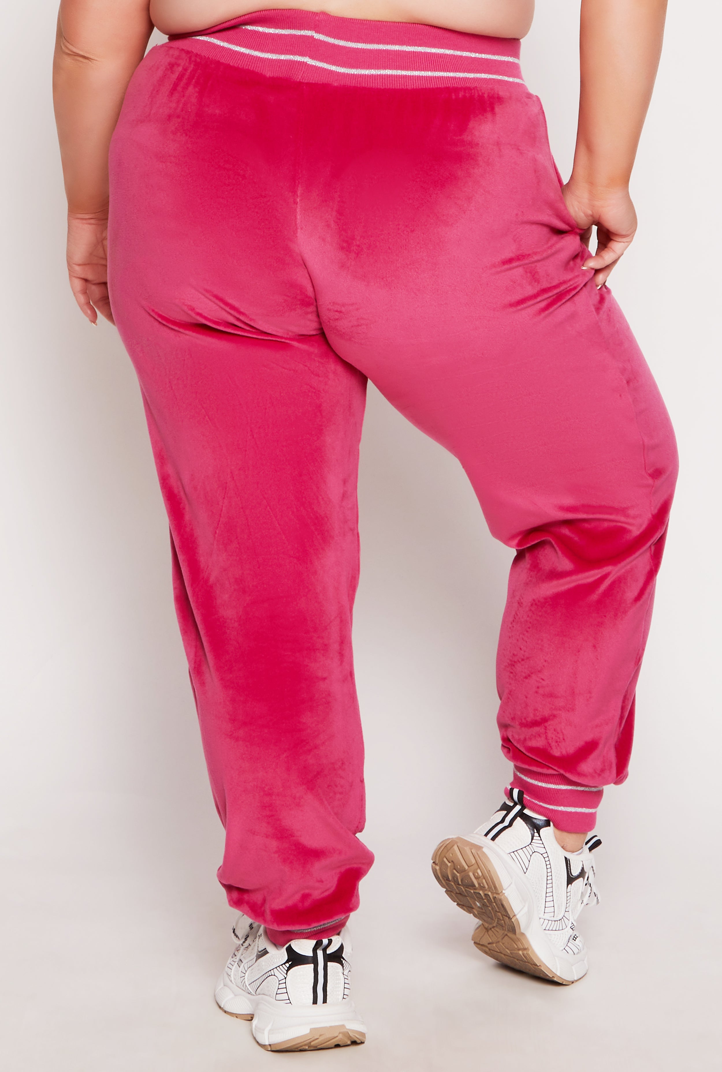 Plus Size Rocawear Velour Joggers、mySite、camillekostekn