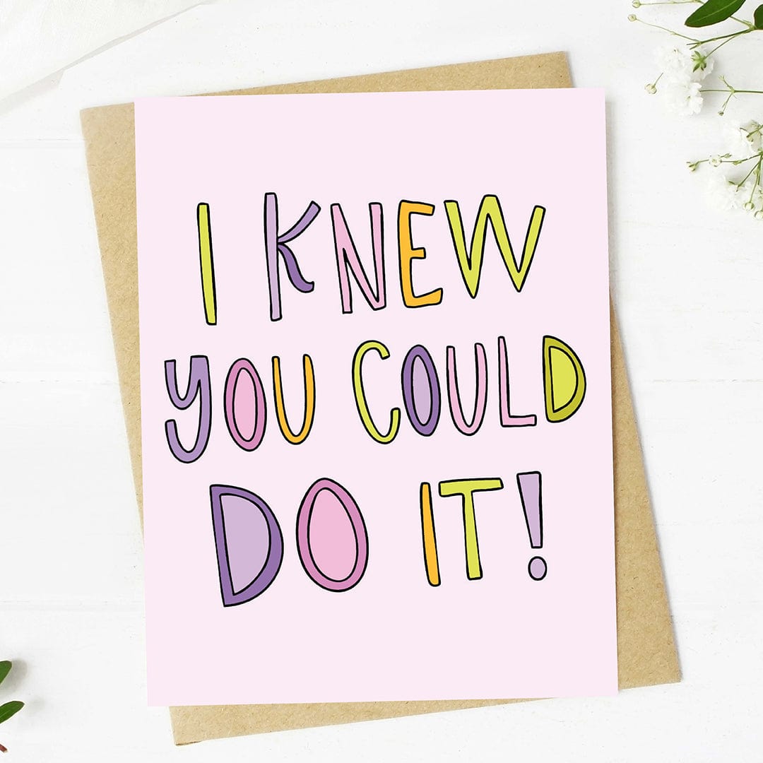  I knew you could do it! Congratulations Text Card、mySite、elrpsem3k