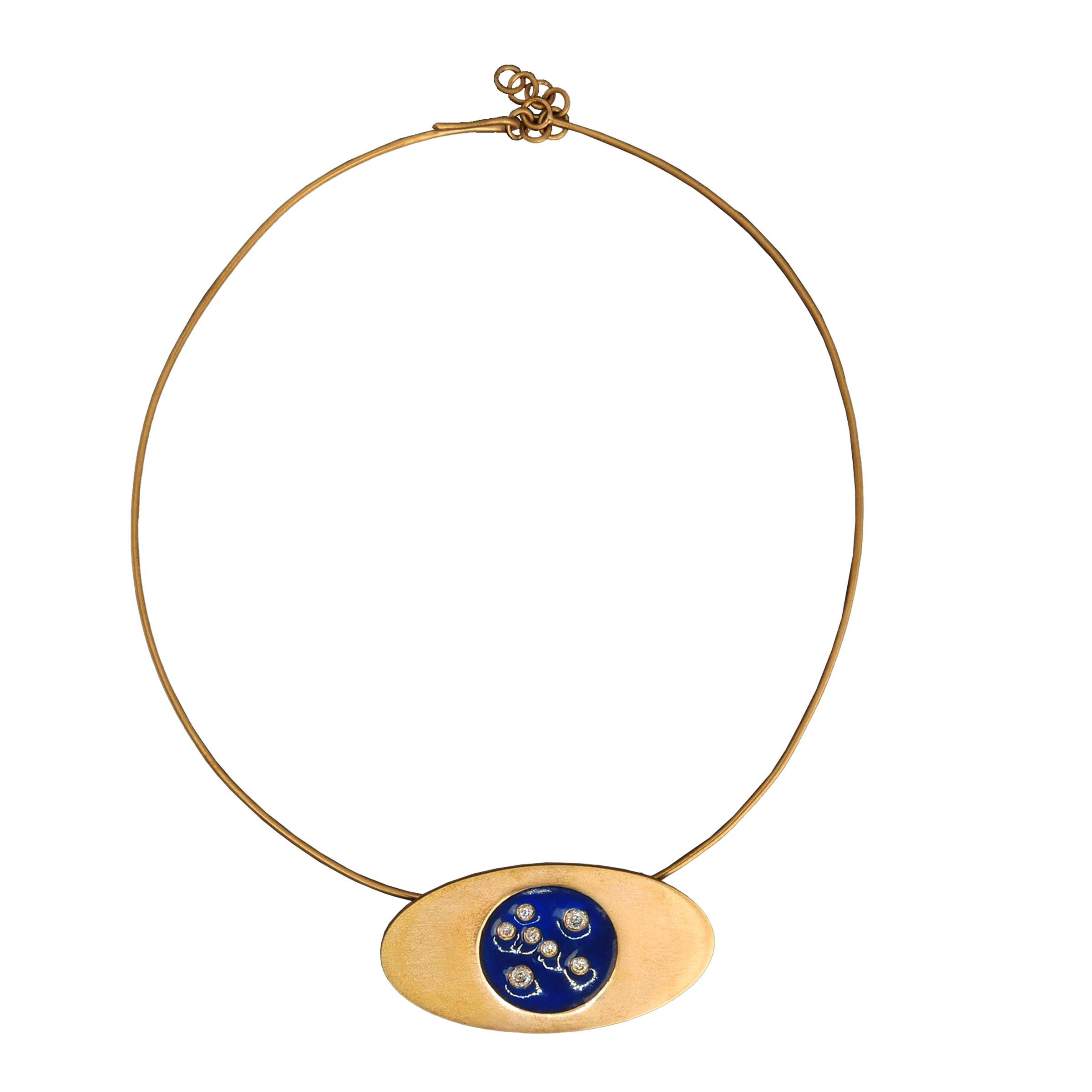 Bronze Necklace VEGA by Chiara Dynys for BABS Art Gallery - Limited Edition、mySite、neckold