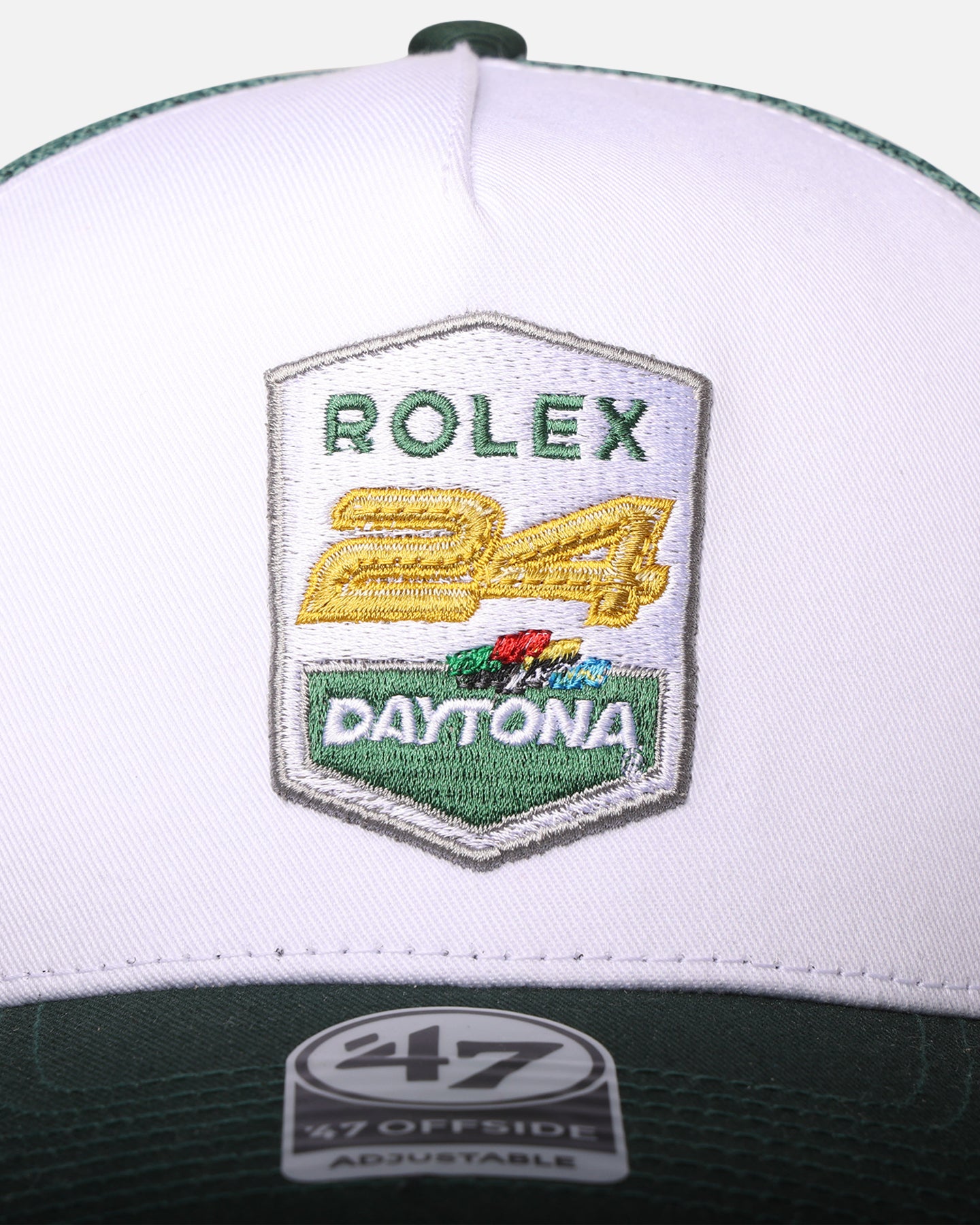 47 Brand Nascar 47 Offside DT Trucker Snapback White/Dark Green、mySite、zt4zffjzw