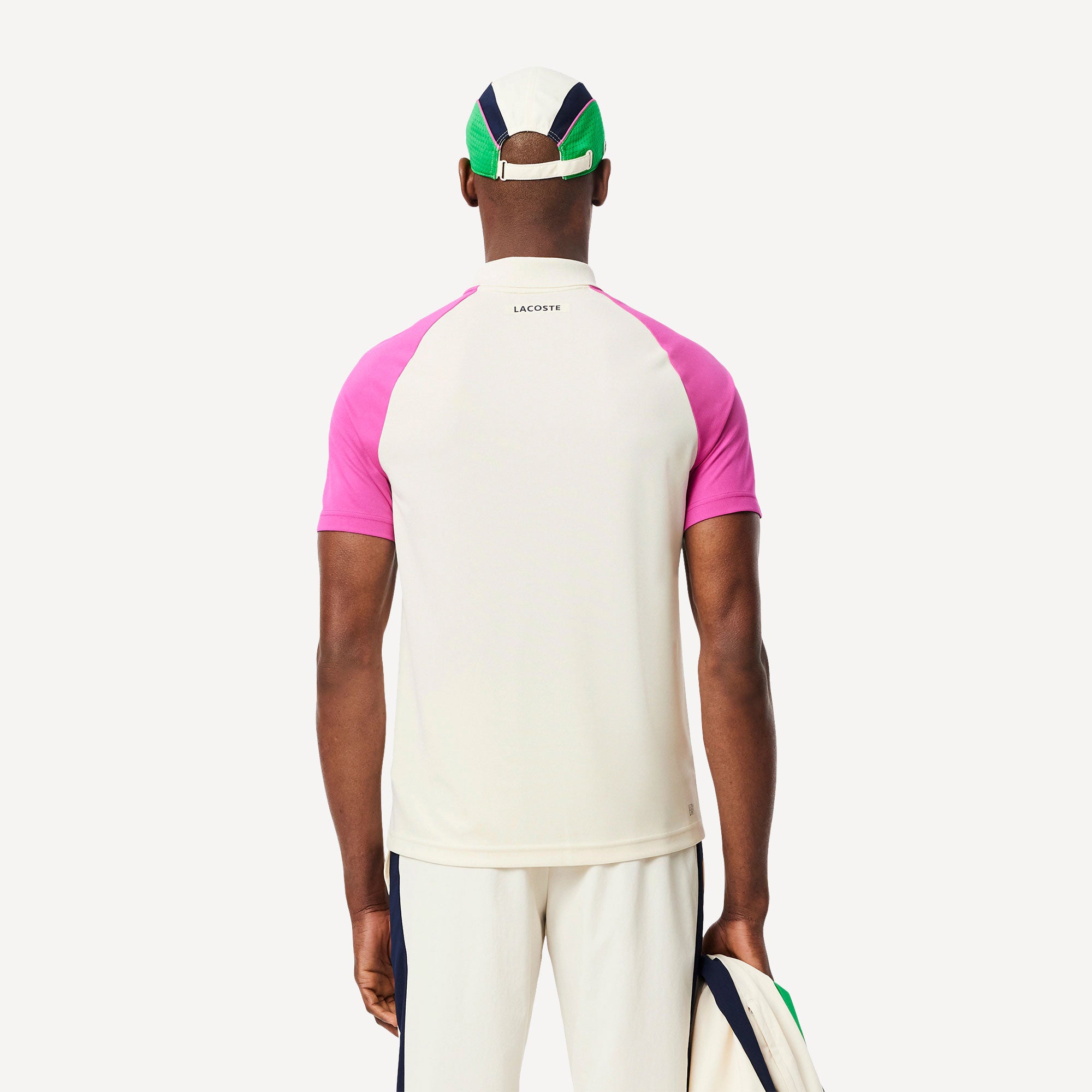 Lacoste Players Men's Ultra Dry Pique Tennis Polo
