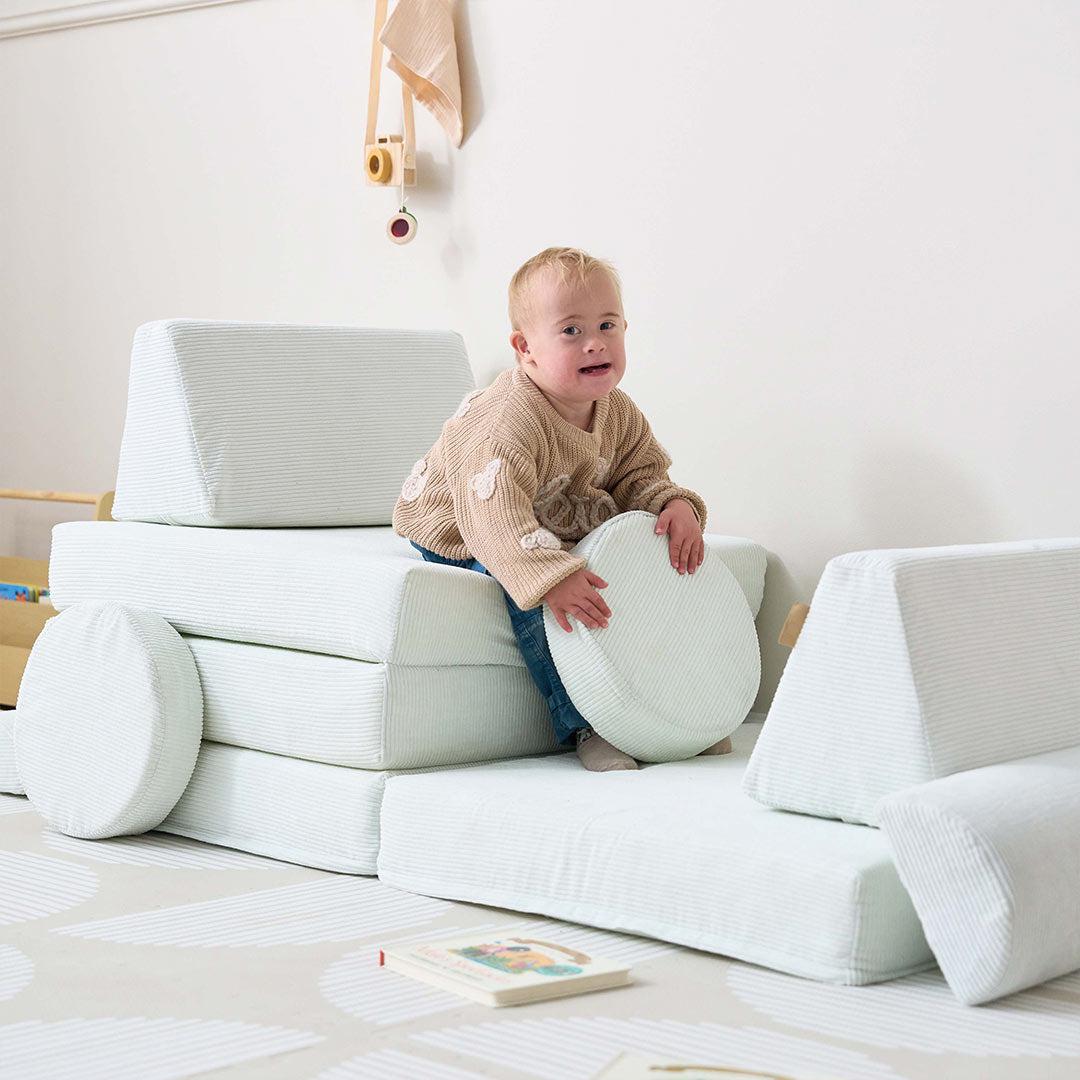  Tutti Bambini Playrama Montessori Kids Play Sofa - Sea Mist、mySite、merchandisen