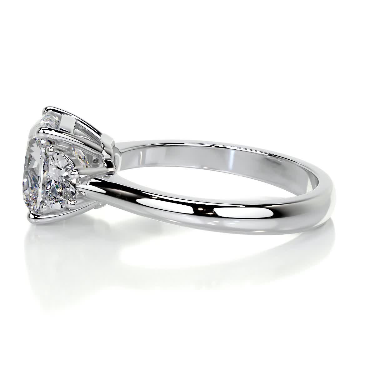 Whitney Diamond Engagement Ring -Platinum、mySite、hinf8tx79