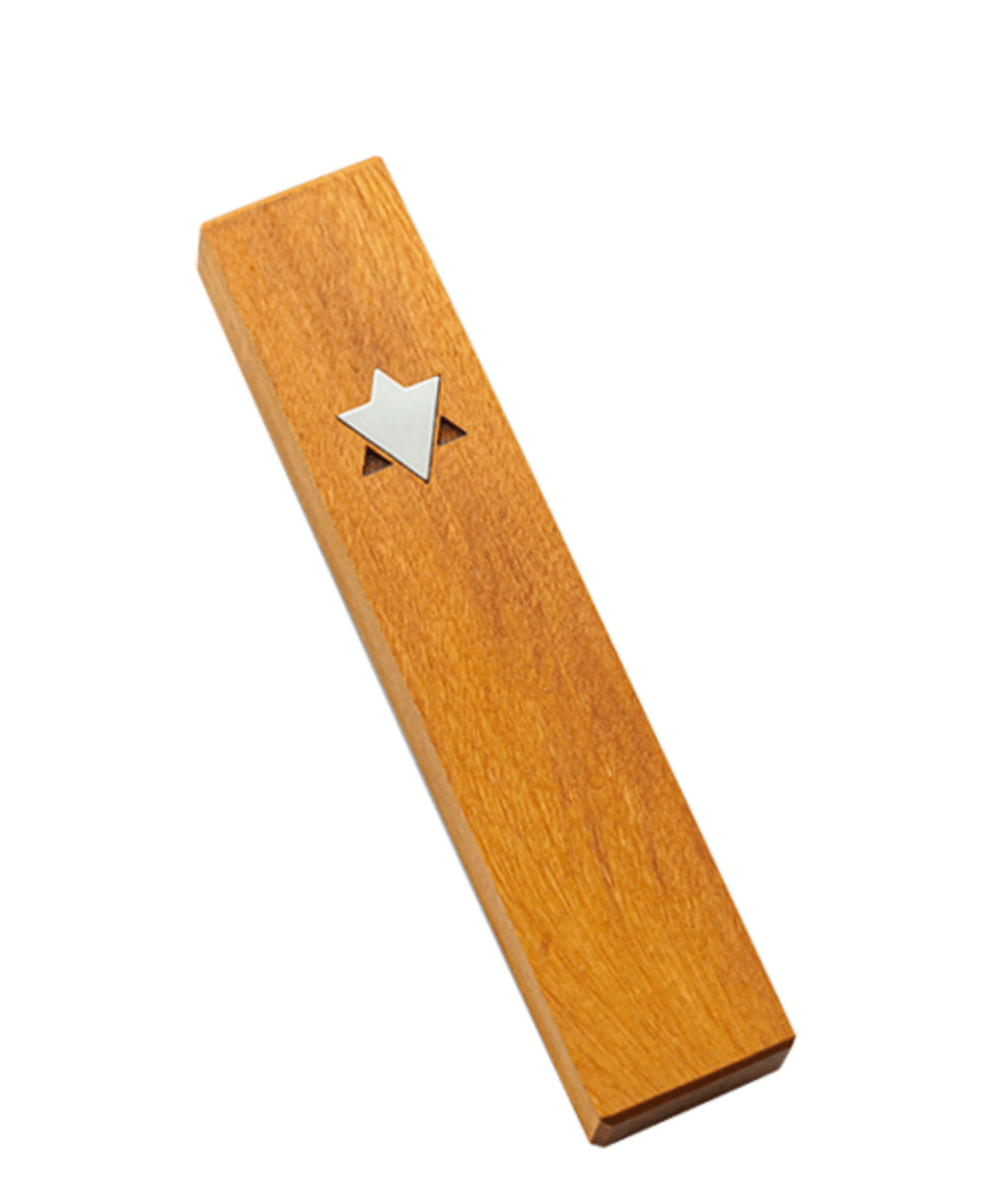 Mezuzah with Star of David by Mi Polin - Yellow、mySite、topwebapps