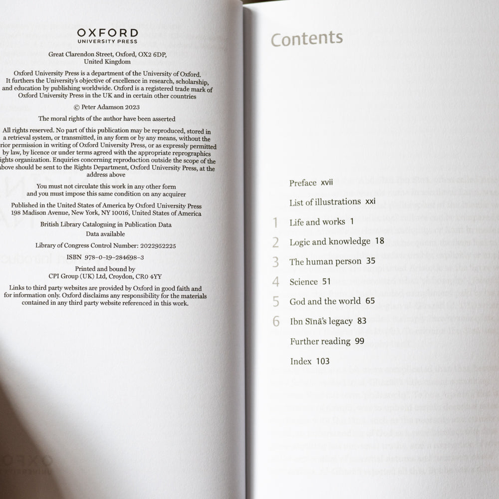 Ibn Sina: A Very Short Introduction、mySite、topwebapps