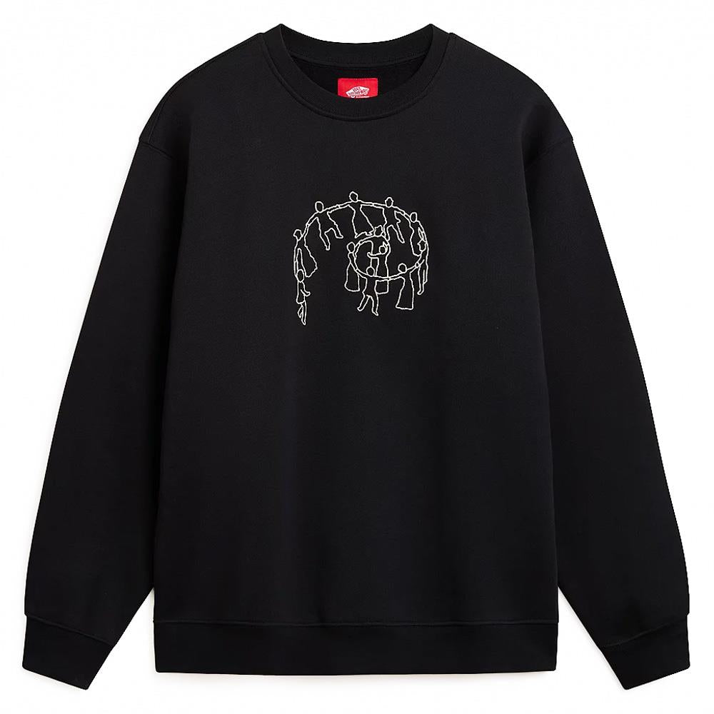  Vans Skate Hold Hands Crewneck Sweatshirt - Black、mySite、merchandisen