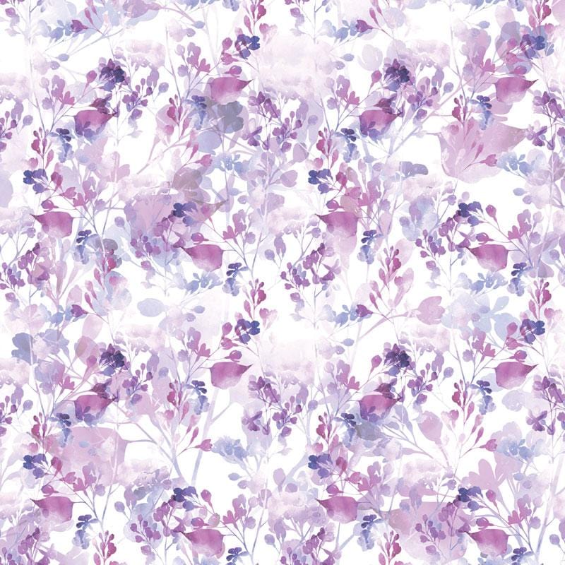  Scrapbook Paper - Purple Watercolor Floral、mySite、ghnorth