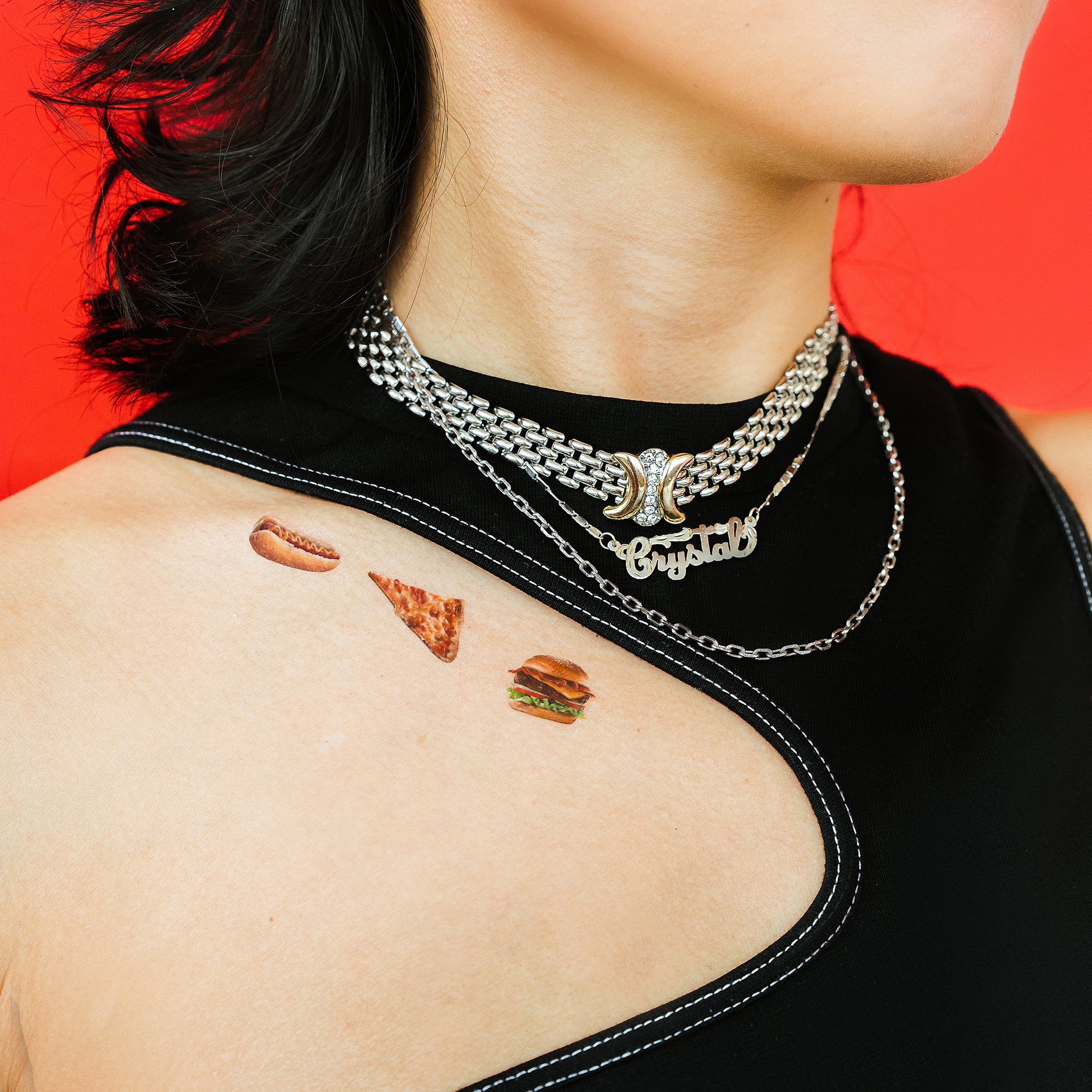  Junk Food Trio Tattly Temporary Tattoos、mySite、ghnorth