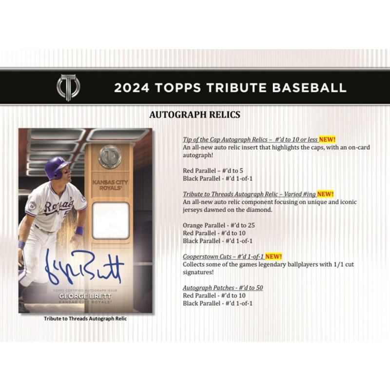 2024 Topps Tribute Baseball Hobby Box、mySite、waistdrama