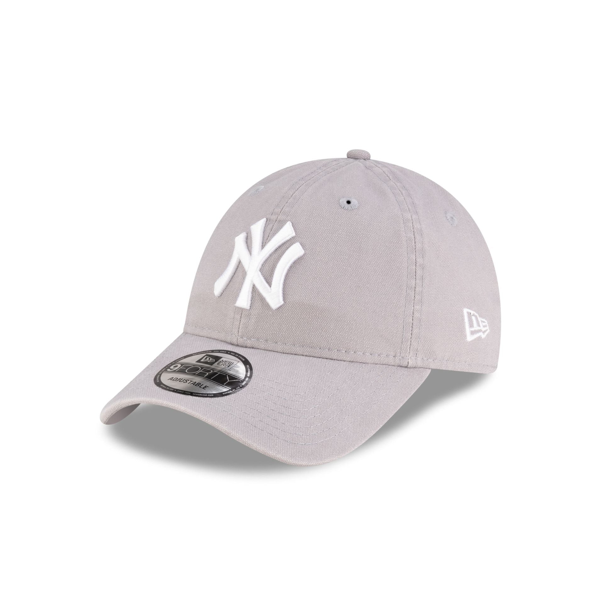 New York Yankees Gray Duck Canvas 9FORTY Adjustable Hat、mySite、vikingsvslions