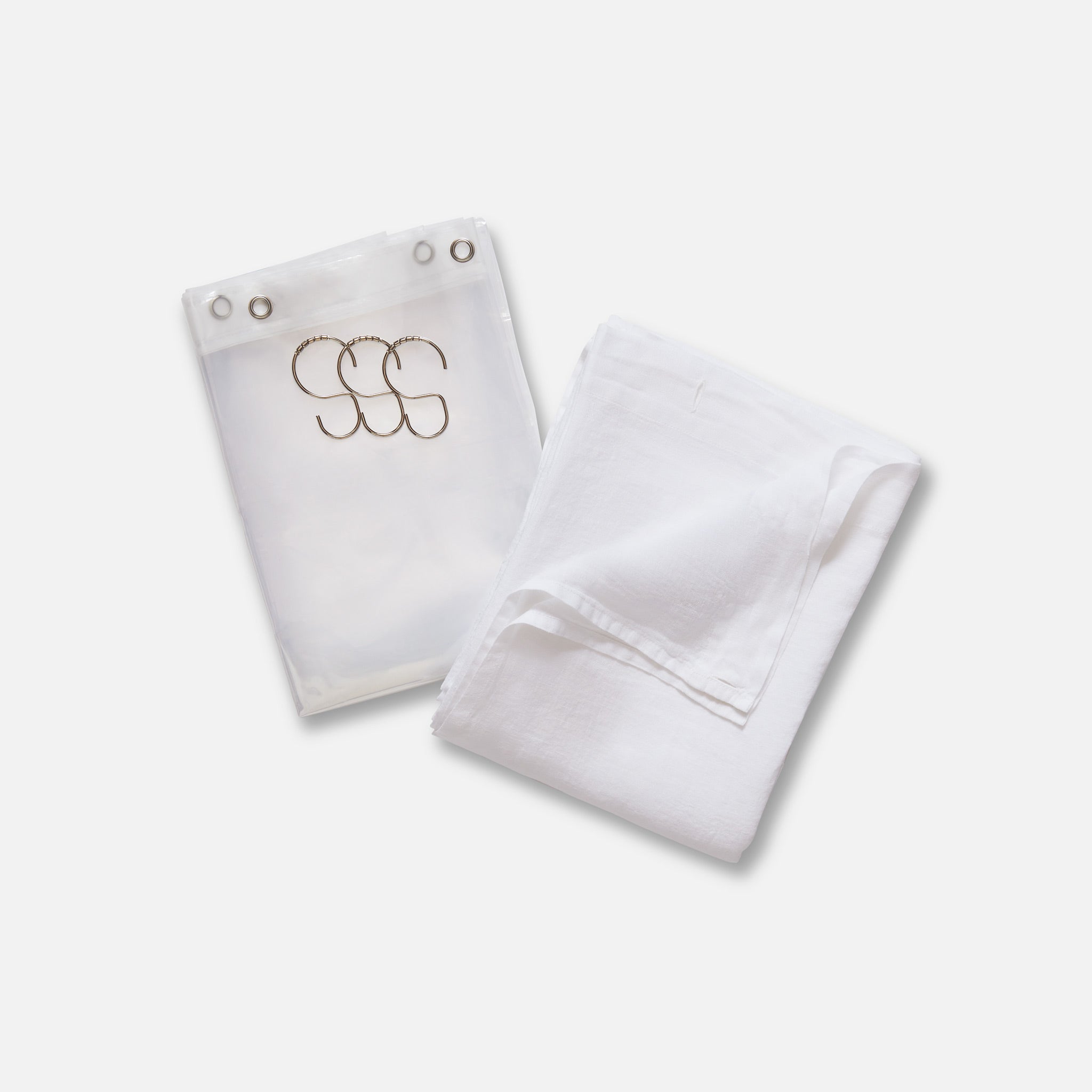  Linen Shower Curtain - Last Call、mySite、sugarbowlscore