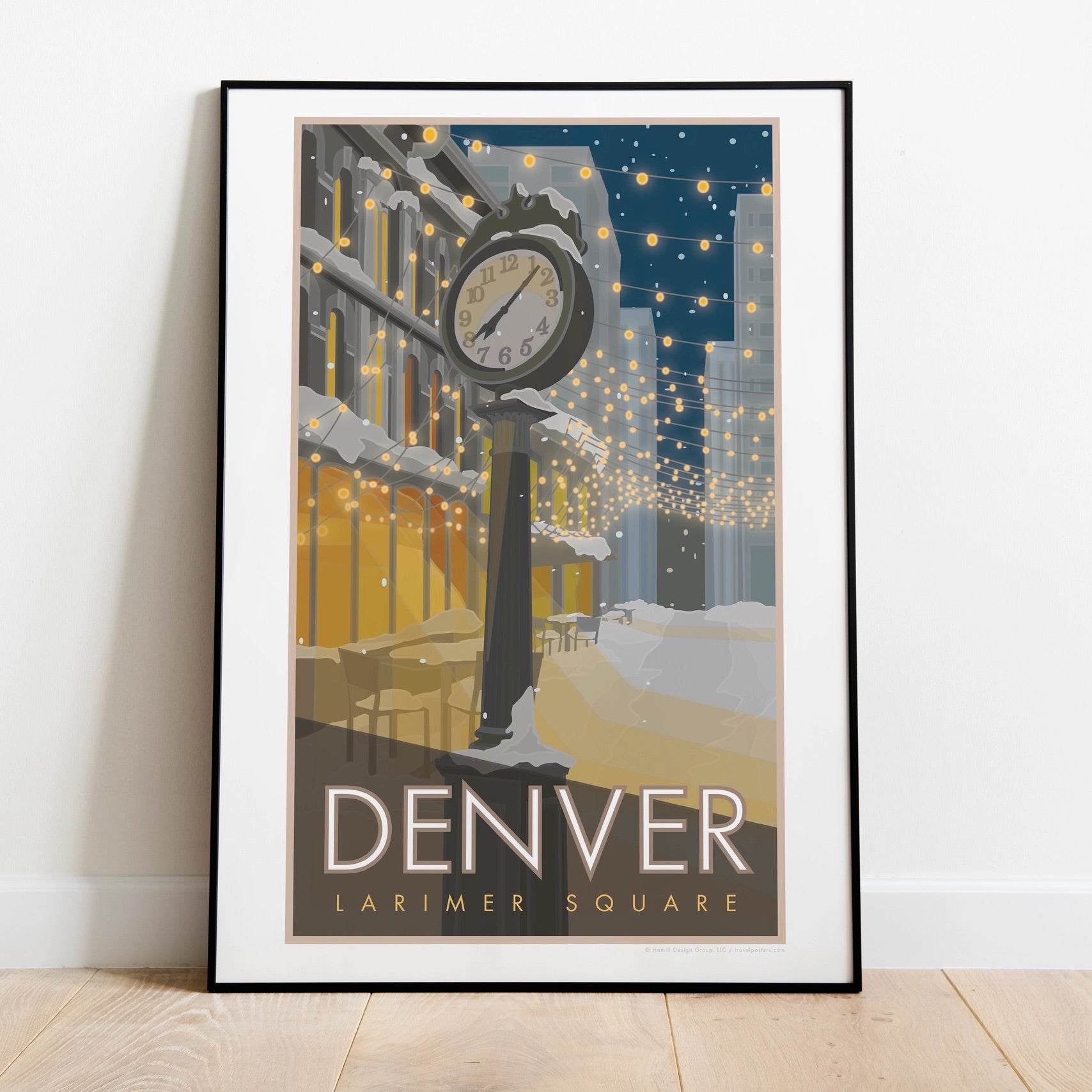 Denver, Larimer Square, Colorado - Poster、mySite、g9winljtr