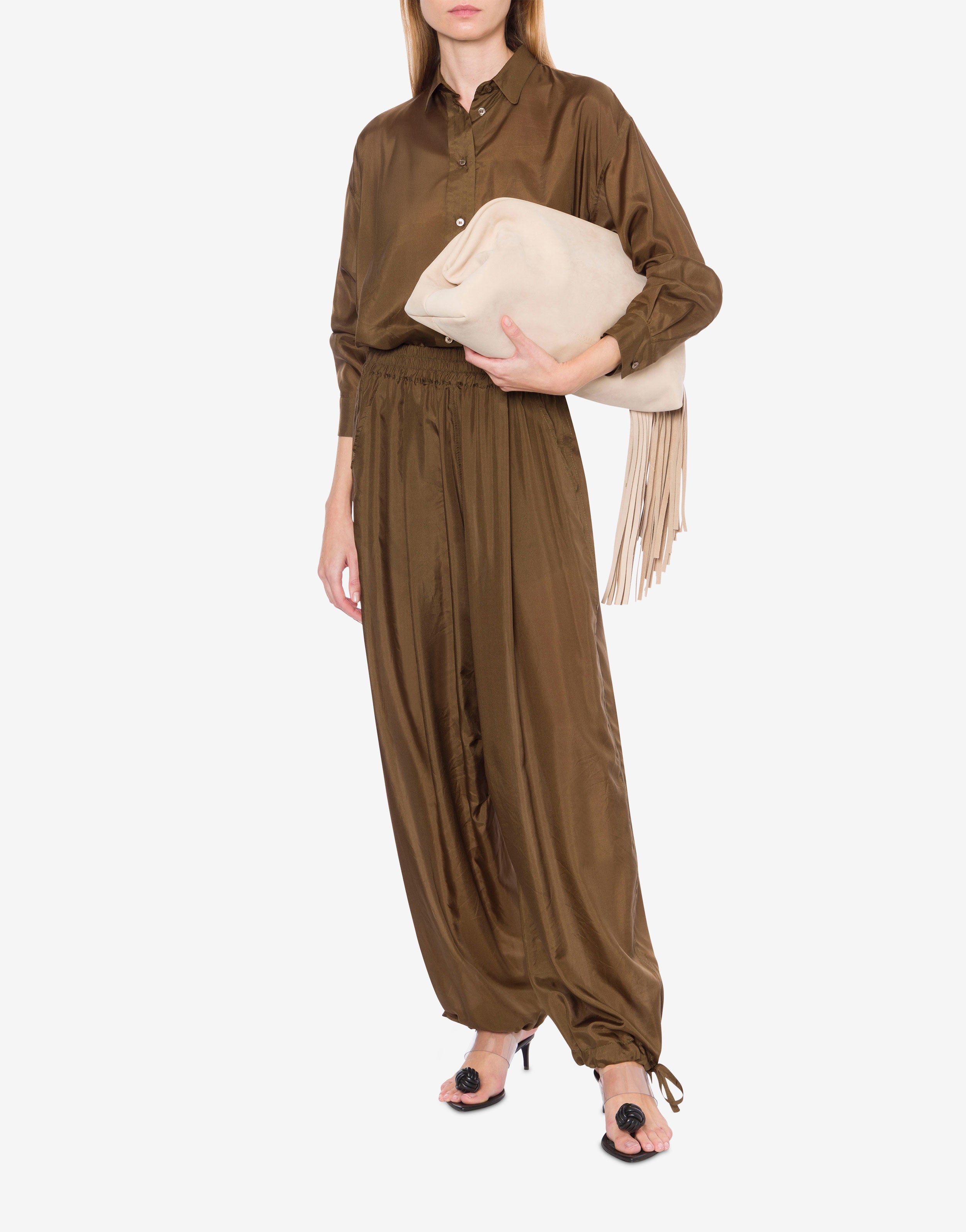 Pantalone in seta habotai lavata、mySite、aoinhome