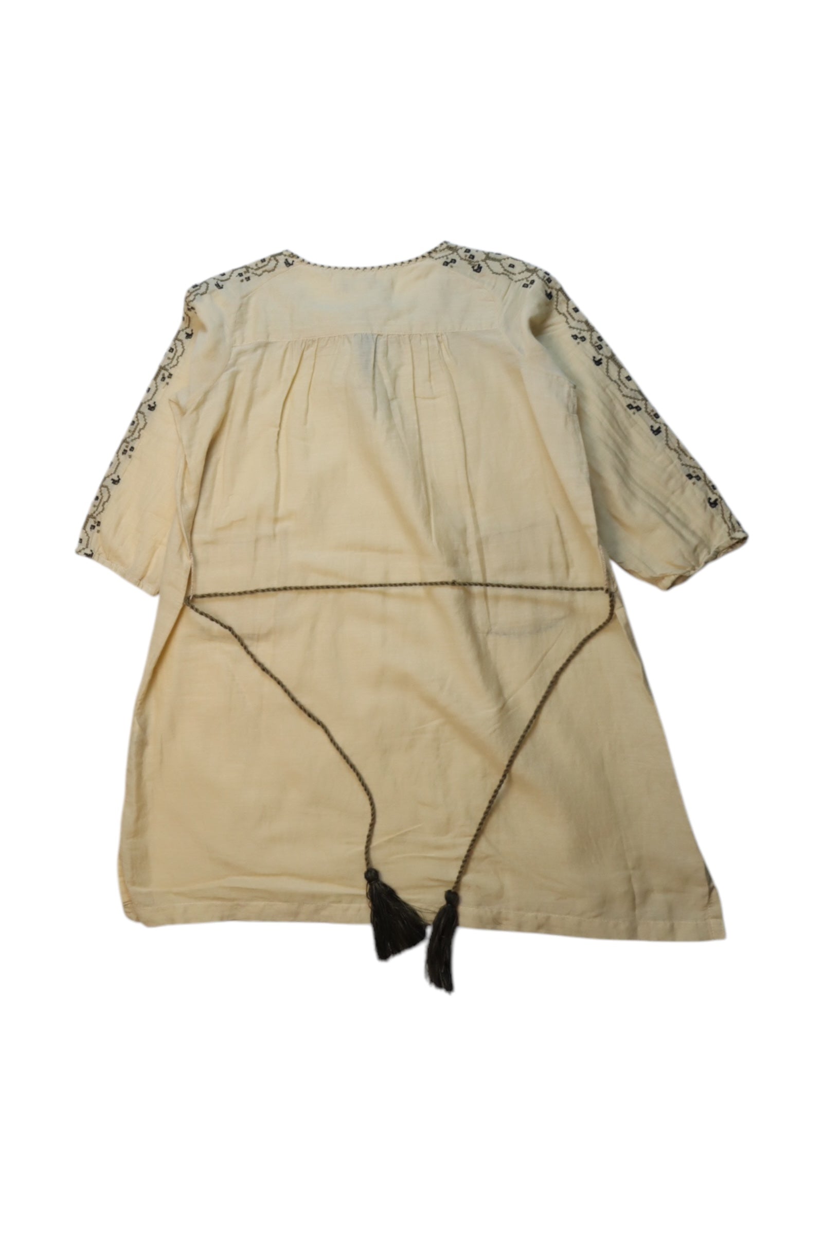 Caramel Baby & Child Embroidered Long Sleeve Dress 3T、mySite、g9winljtr
